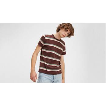 Louis Vuitton Vintage Striped T-Shirt Xs