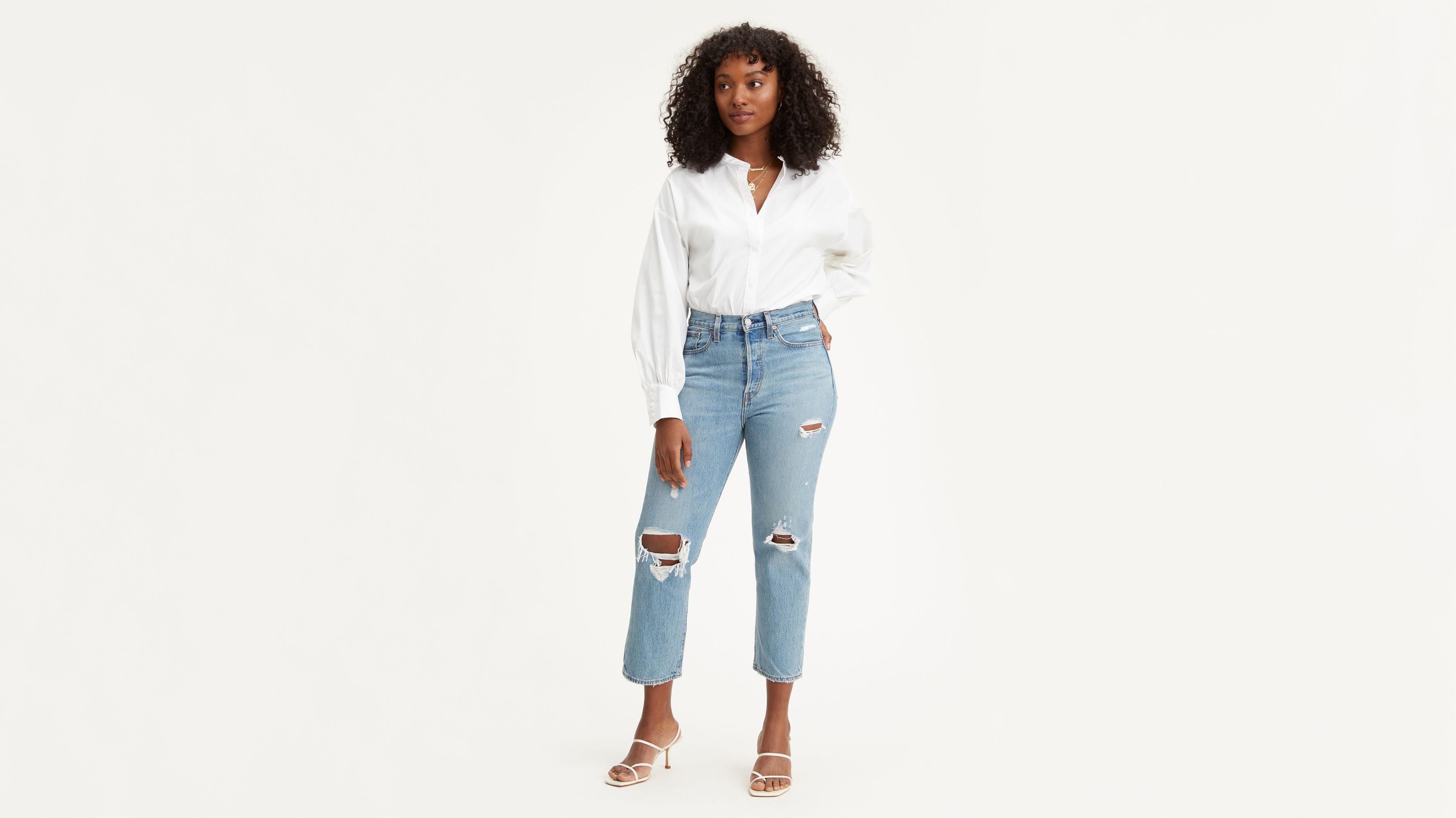 levi's wedgie straight jeans authentically yours