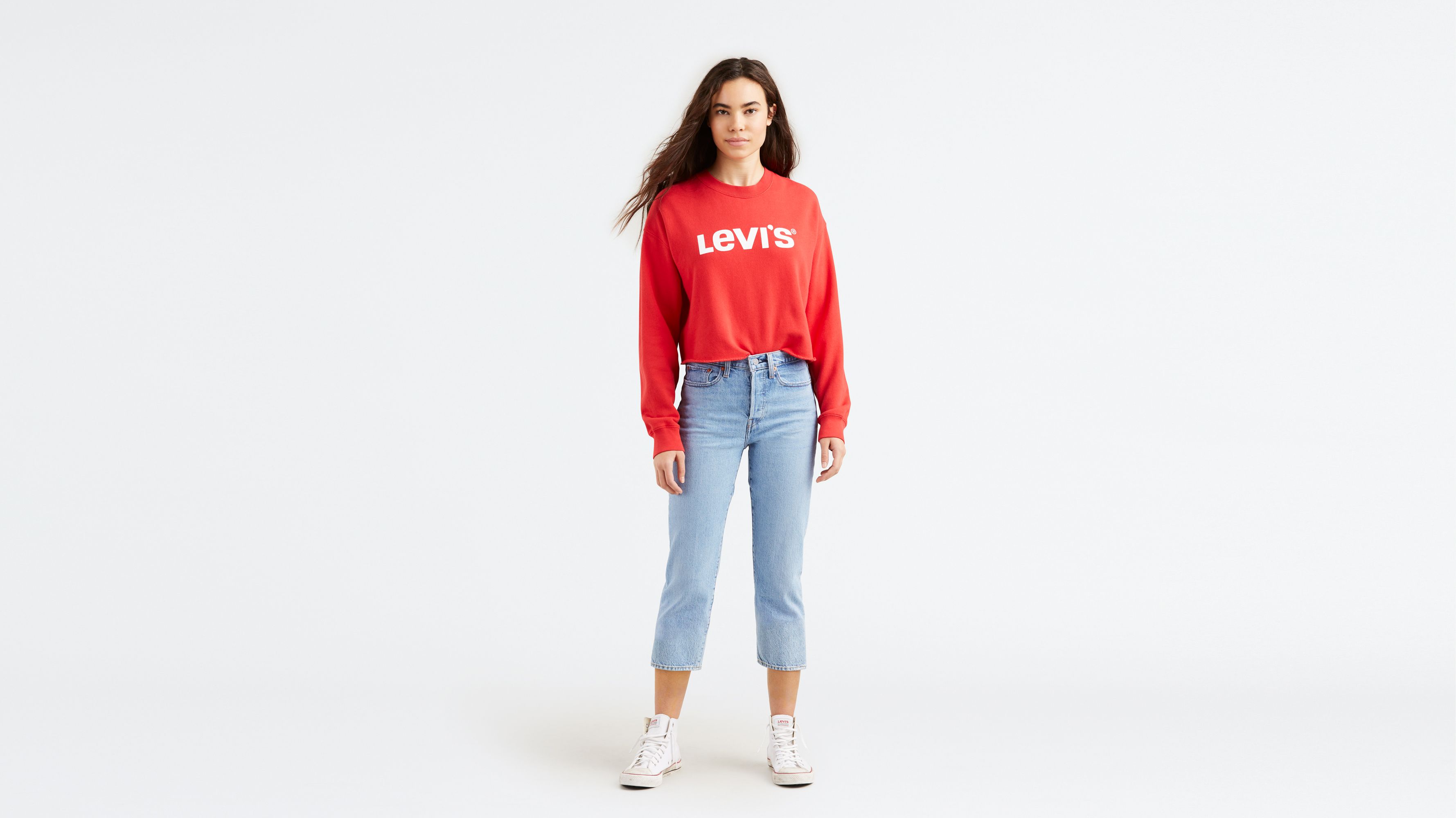 levi's wedgie fit light wash