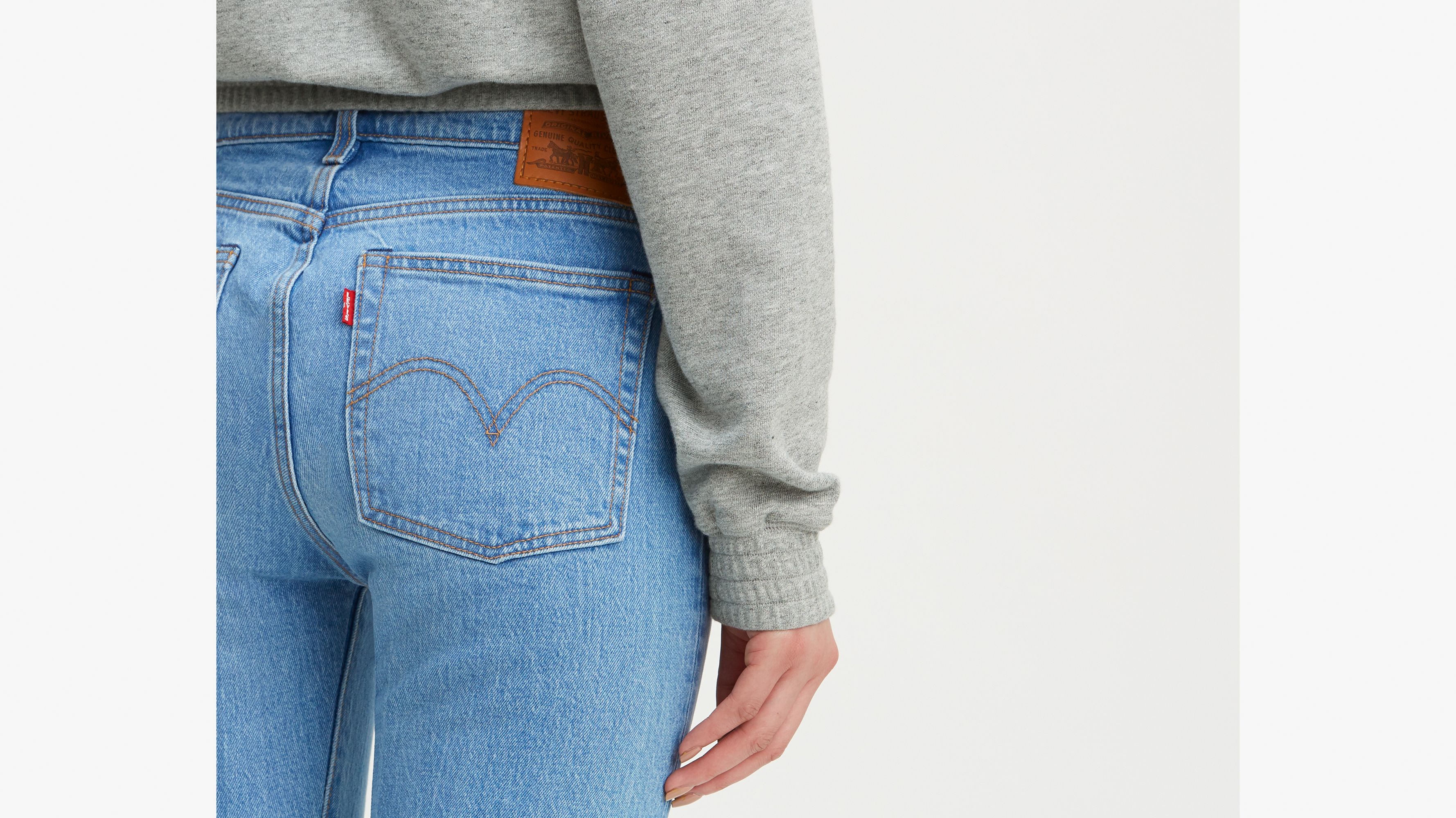 levi's wedgie fit light wash