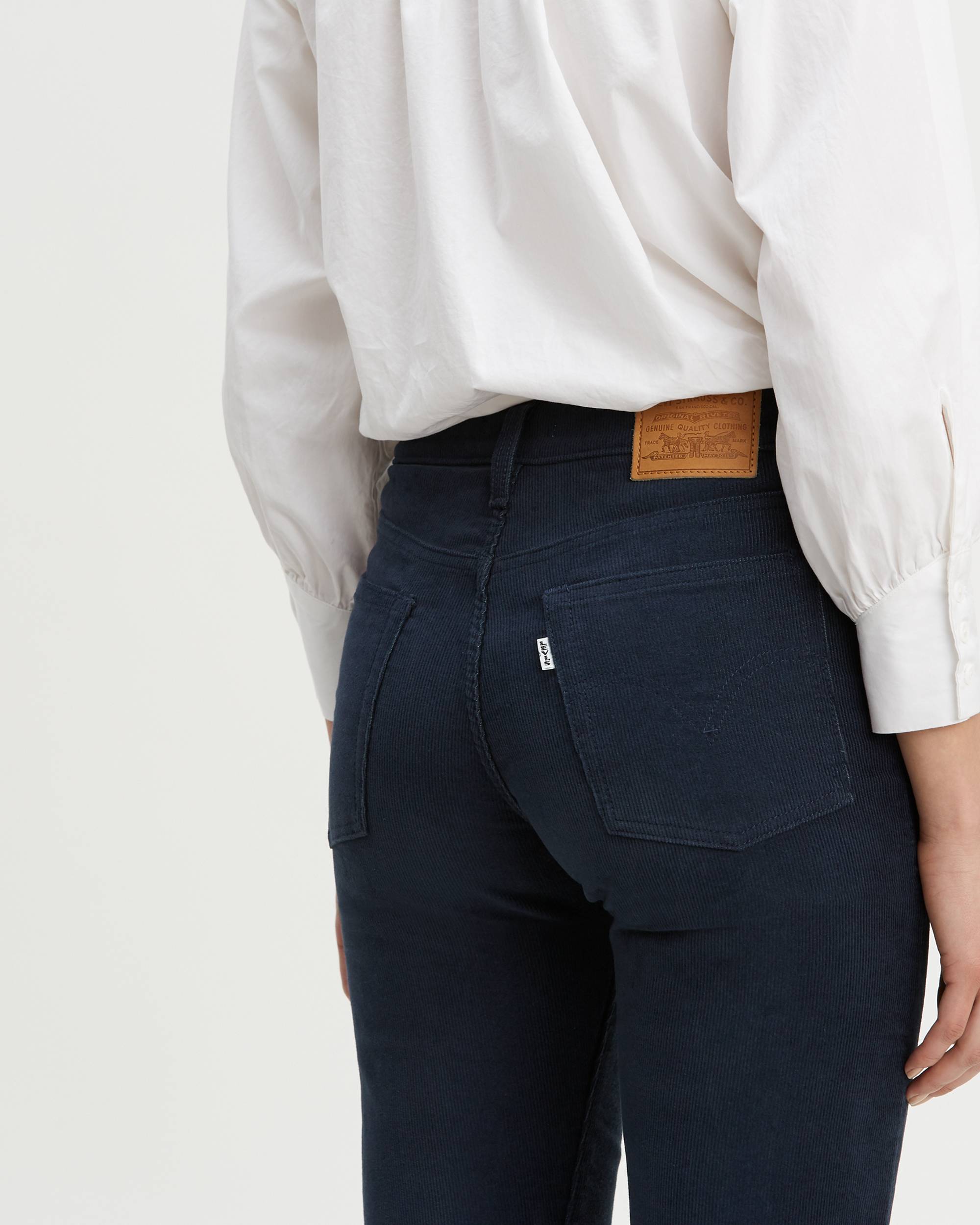 Wedgie Straight Fit Corduroy Pants 4