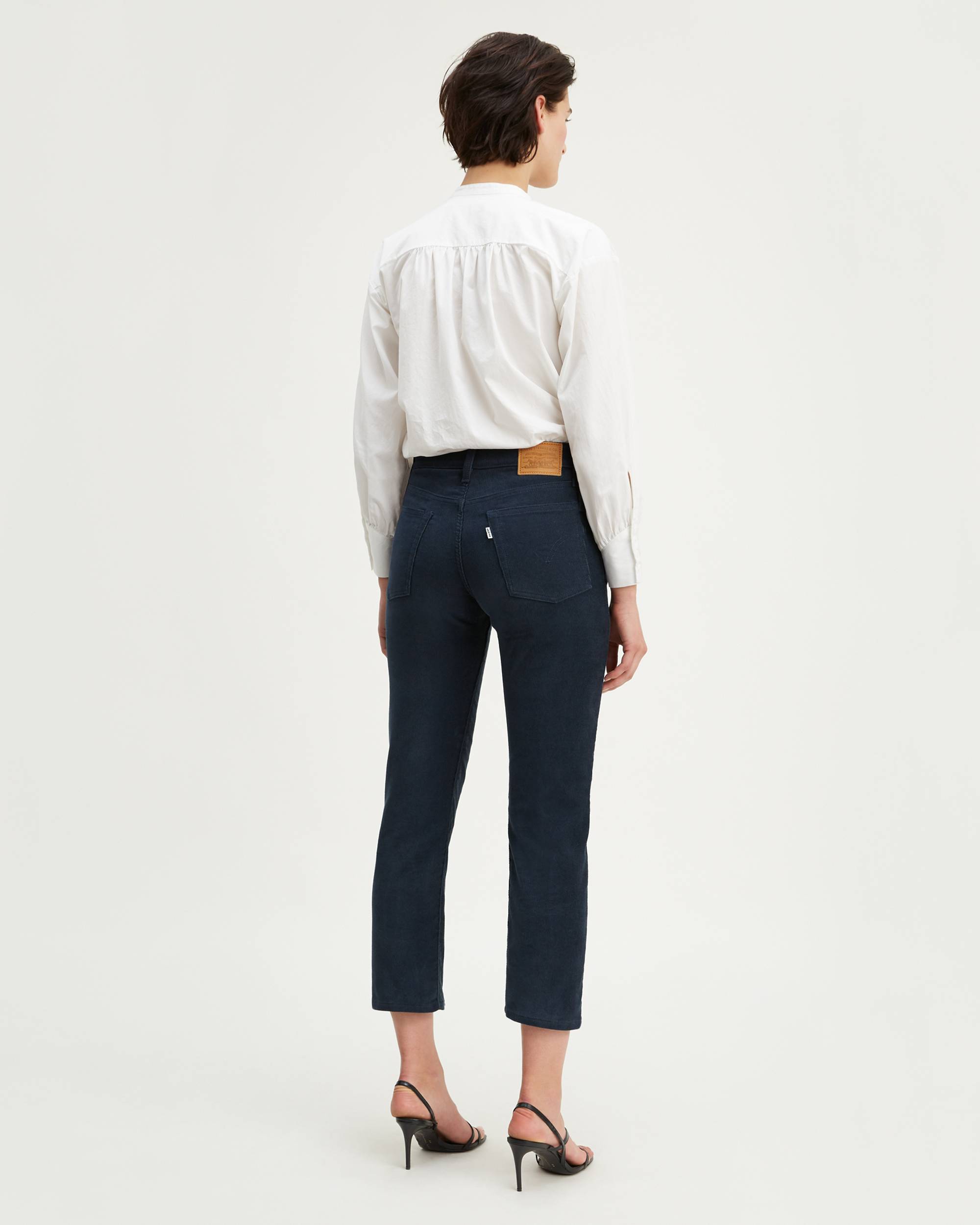 Wedgie Straight Fit Corduroy Pants 3