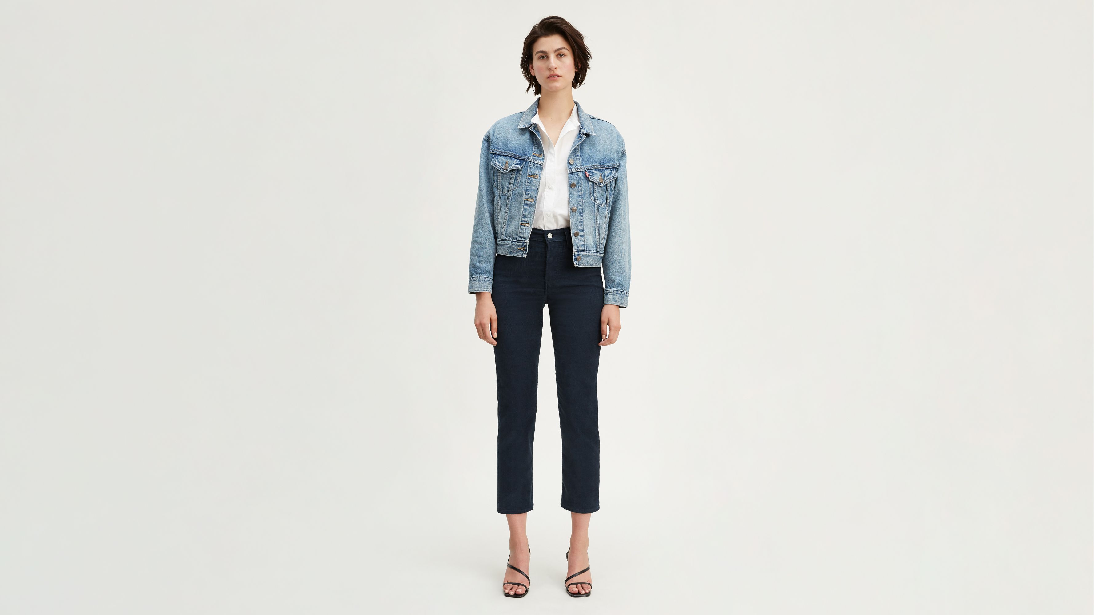 wedgie corduroy straight jeans