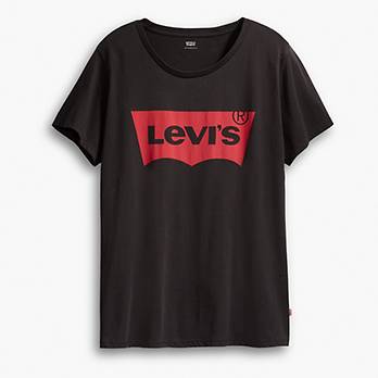 Levi's® Logo Perfect T-shirt (plus Size) - Black