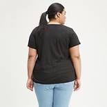 Rounded Logo Graphic Tee Shirt (Plus Size) 2