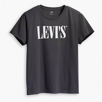 Levi's® Serif Logo Graphic Tee Shirt (Plus Size) 5