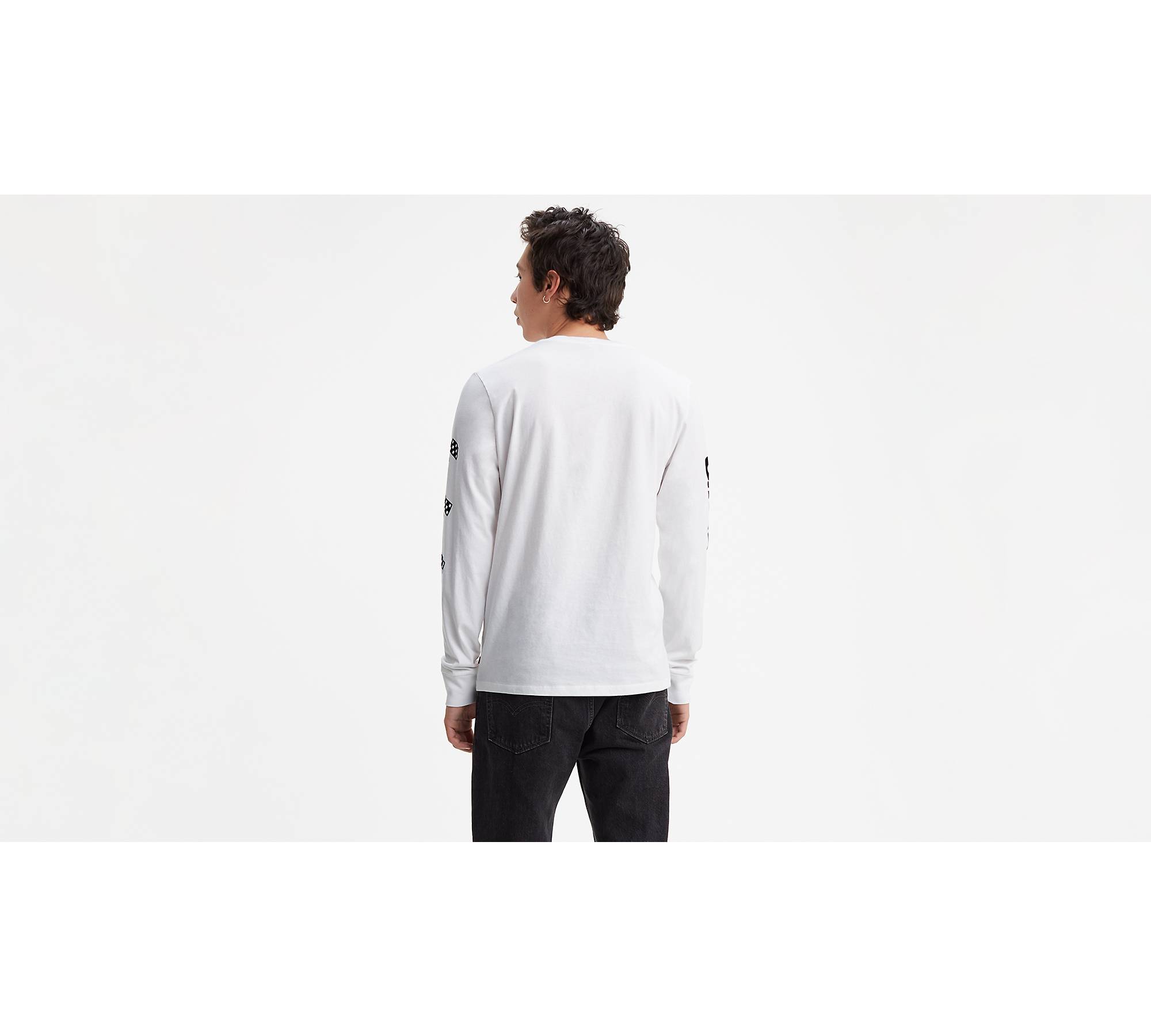 Long Sleeve Streetwear Graphic Tee Shirt - White | Levi's® US