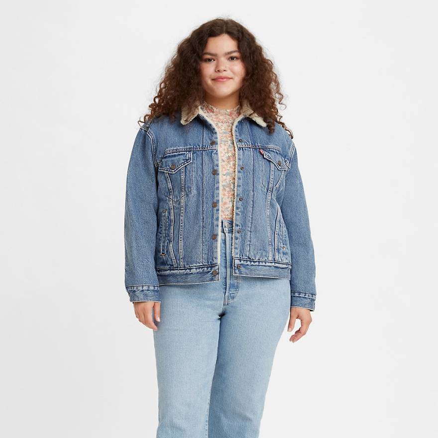 Ex-Boyfriend Sherpa Trucker Jacket 1