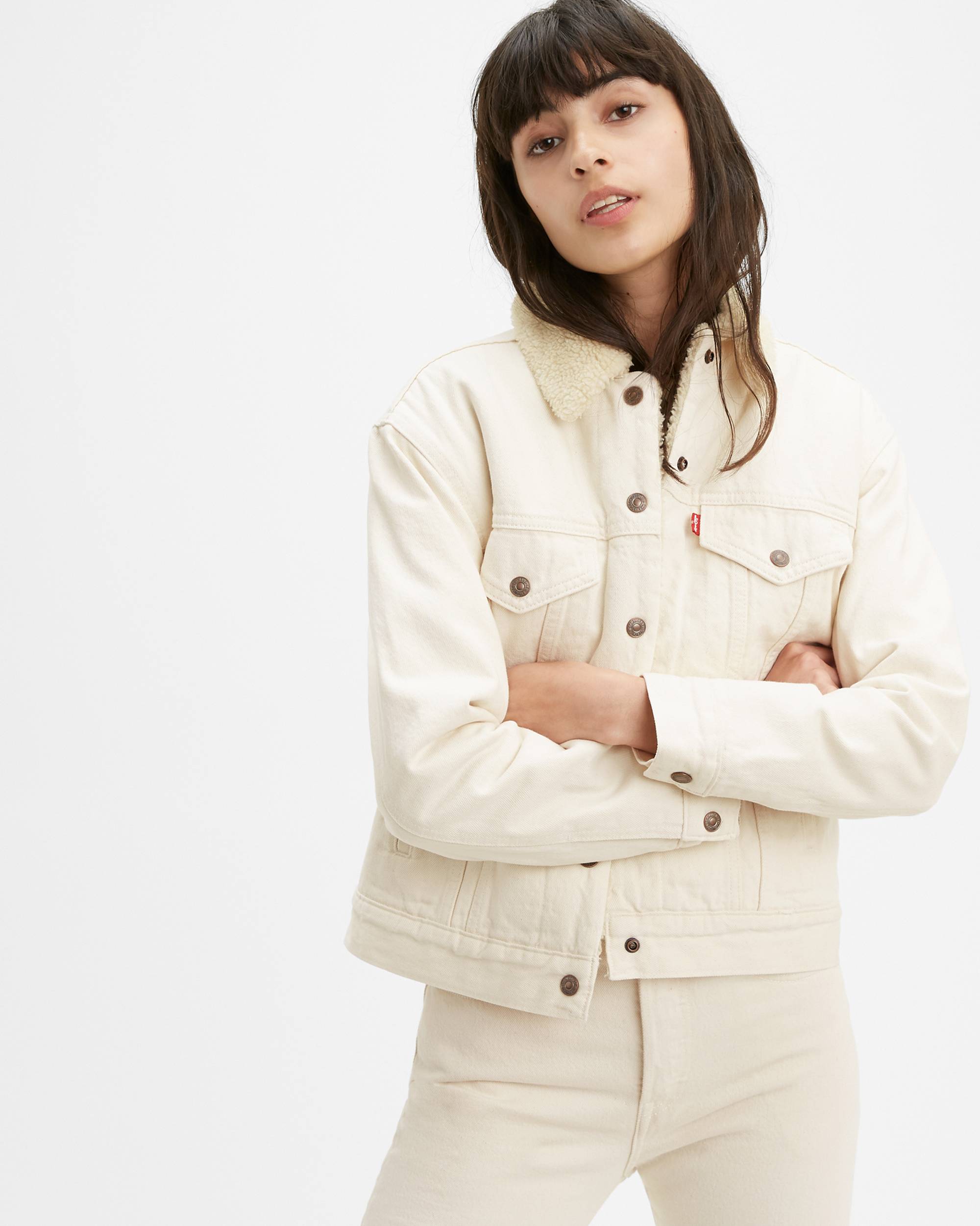 Ex-Boyfriend Sherpa Trucker Jacket 3