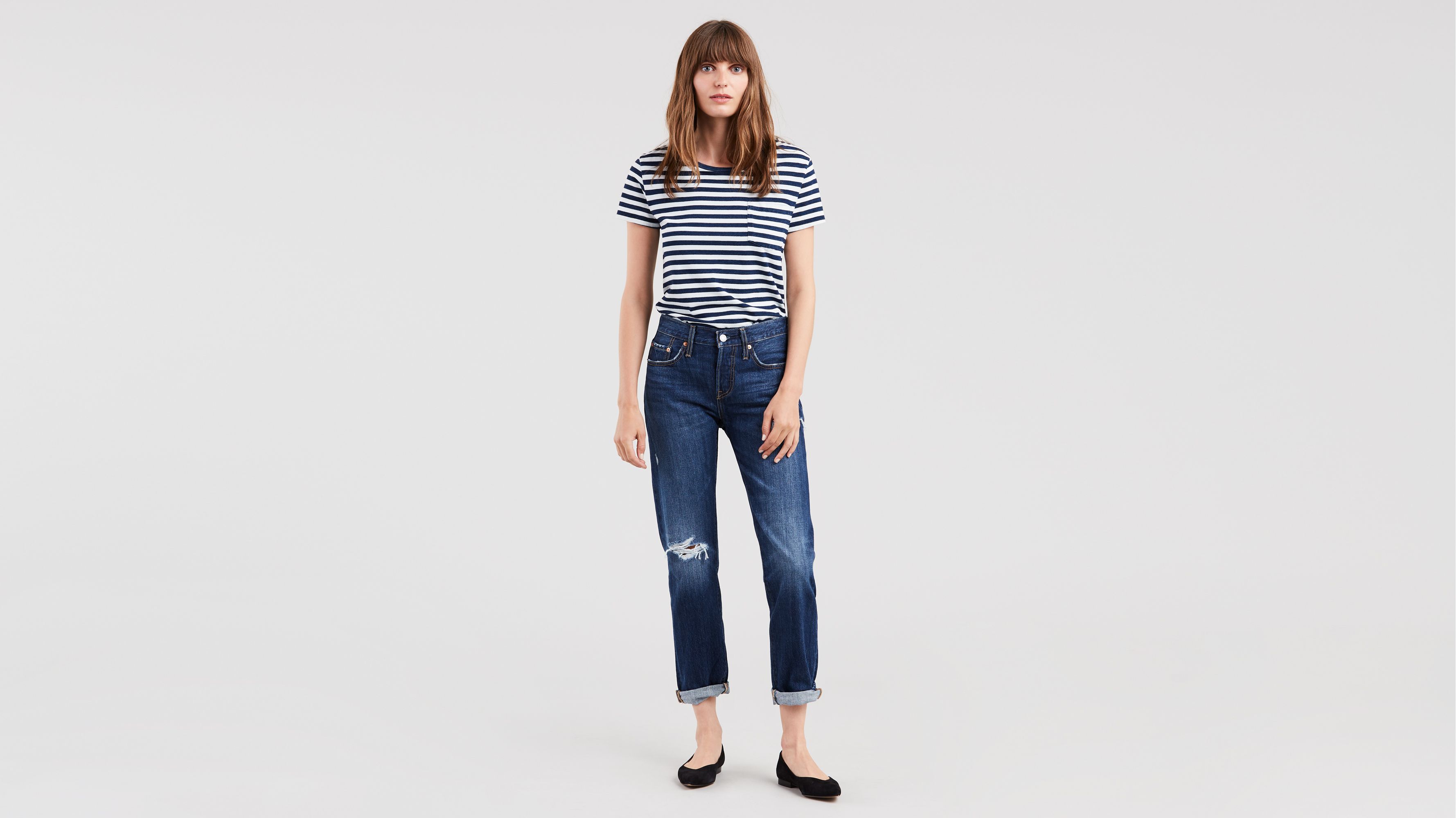 levi's women's 501 tapered jeans