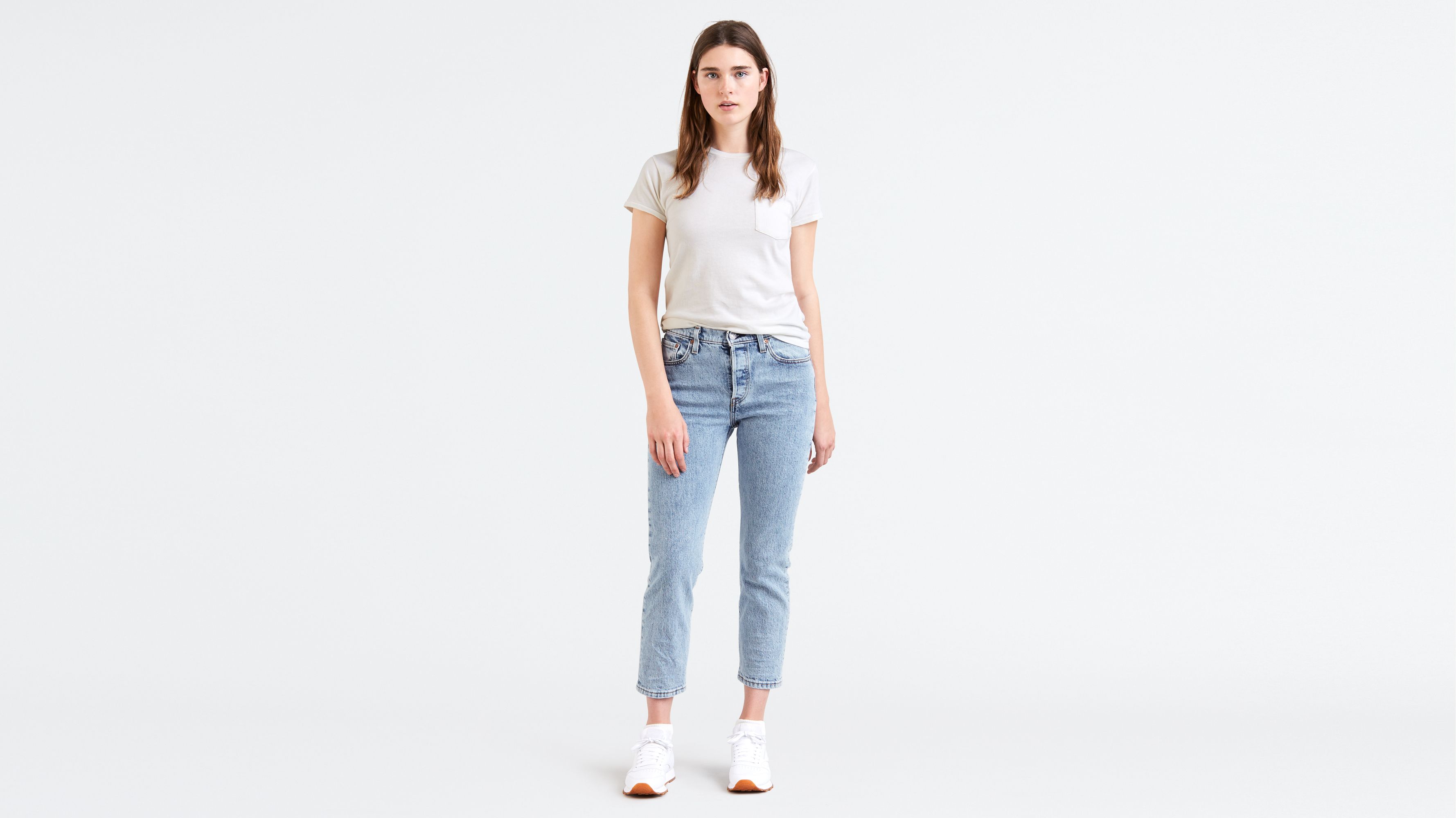 501® Crop Jeans - Синий | Levi's® RU