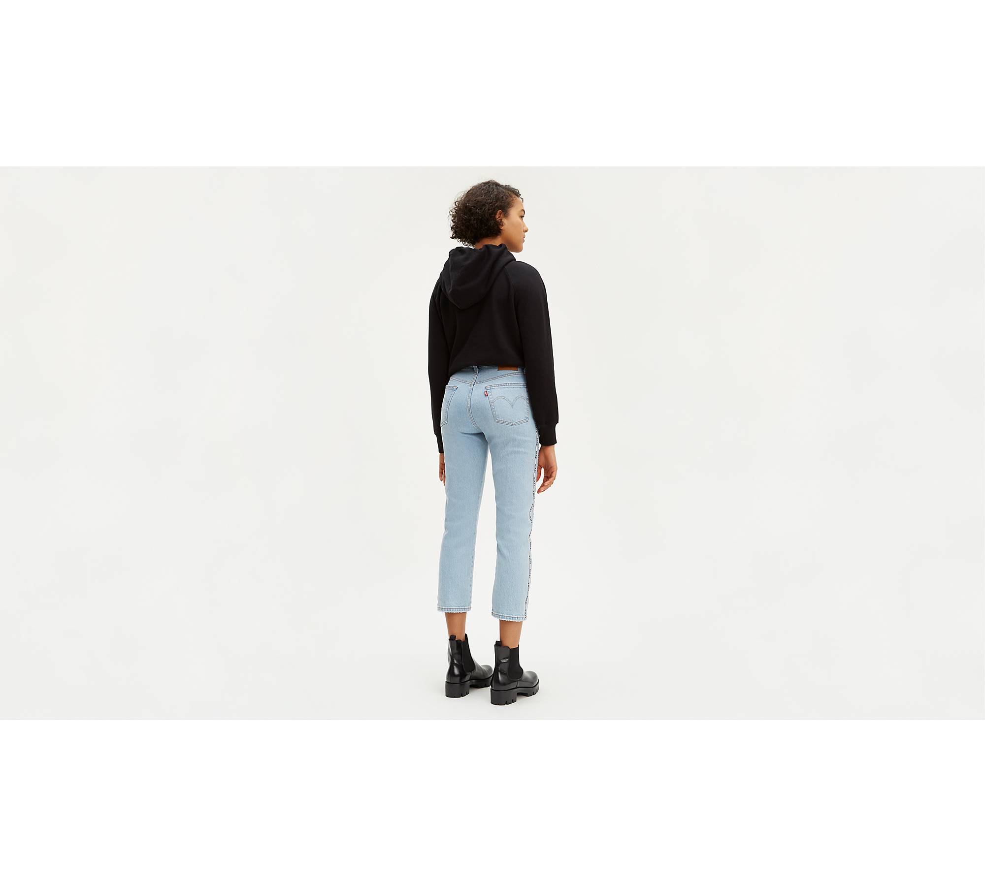 501® Original Sport Stripe Cropped Women's Jeans - Light Wash | Levi's® CA