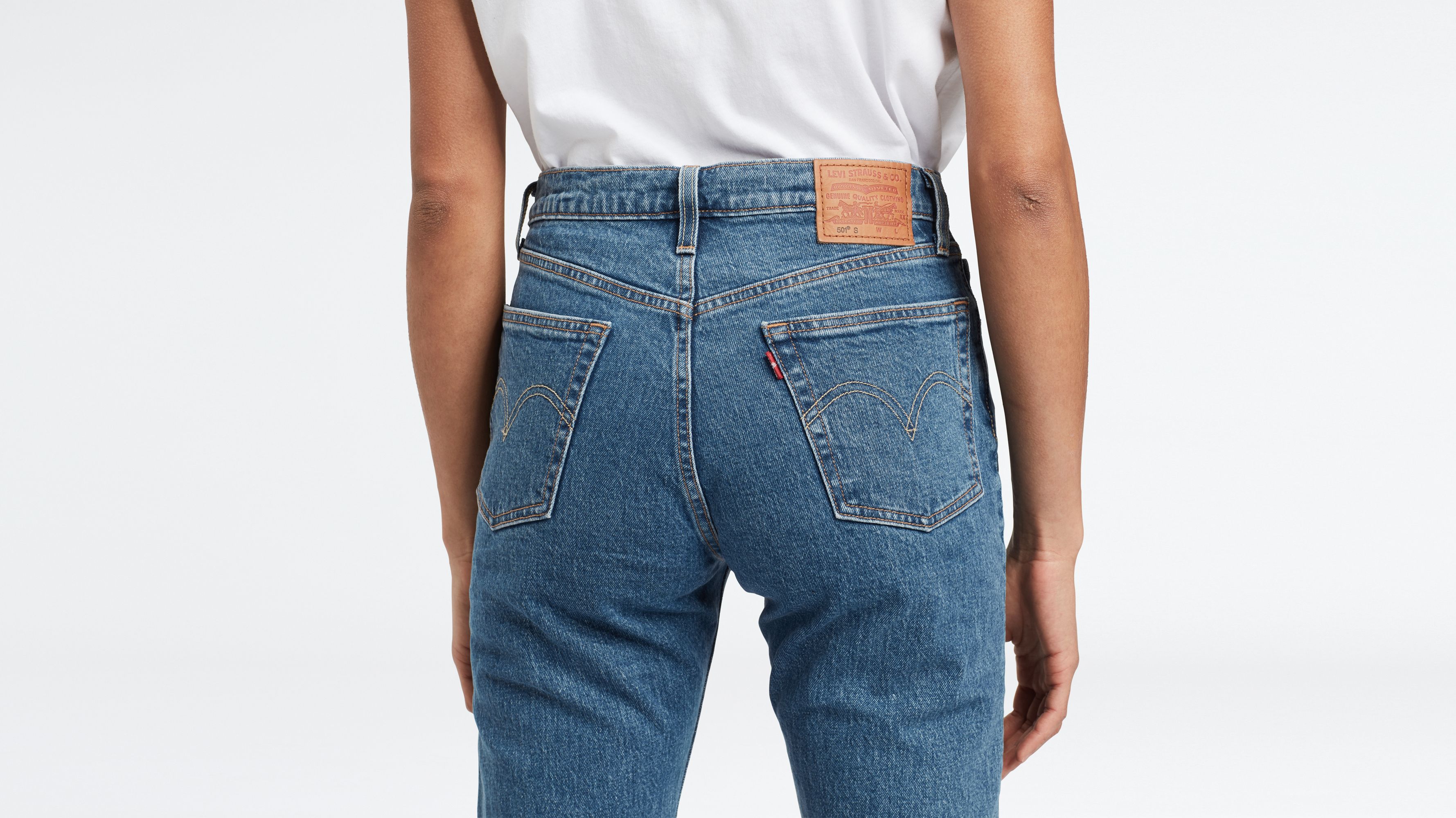 levis crop jeans 501