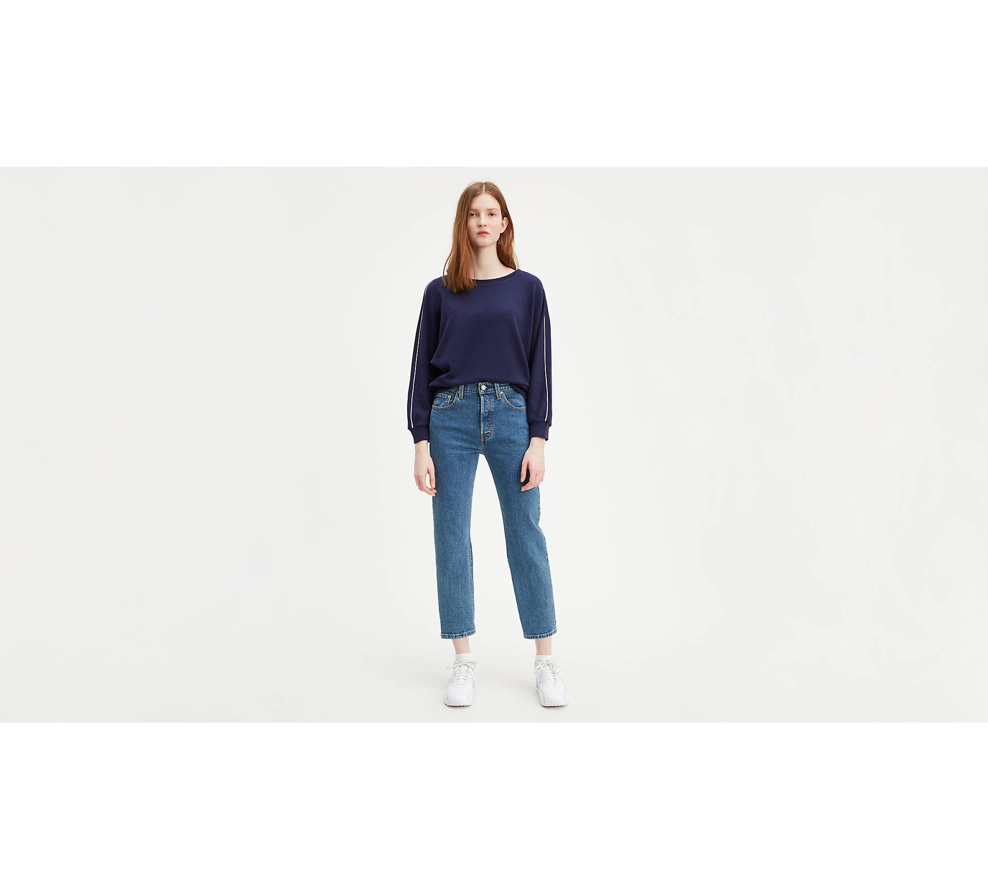 501® Original Cropped Women's Jeans - Medium Wash | Levi's® CA