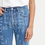 501® Original Cropped Women's Jeans All Over Print 4