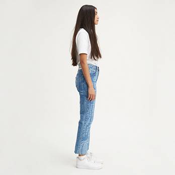 501® Original Cropped Women's Jeans All Over Print 3