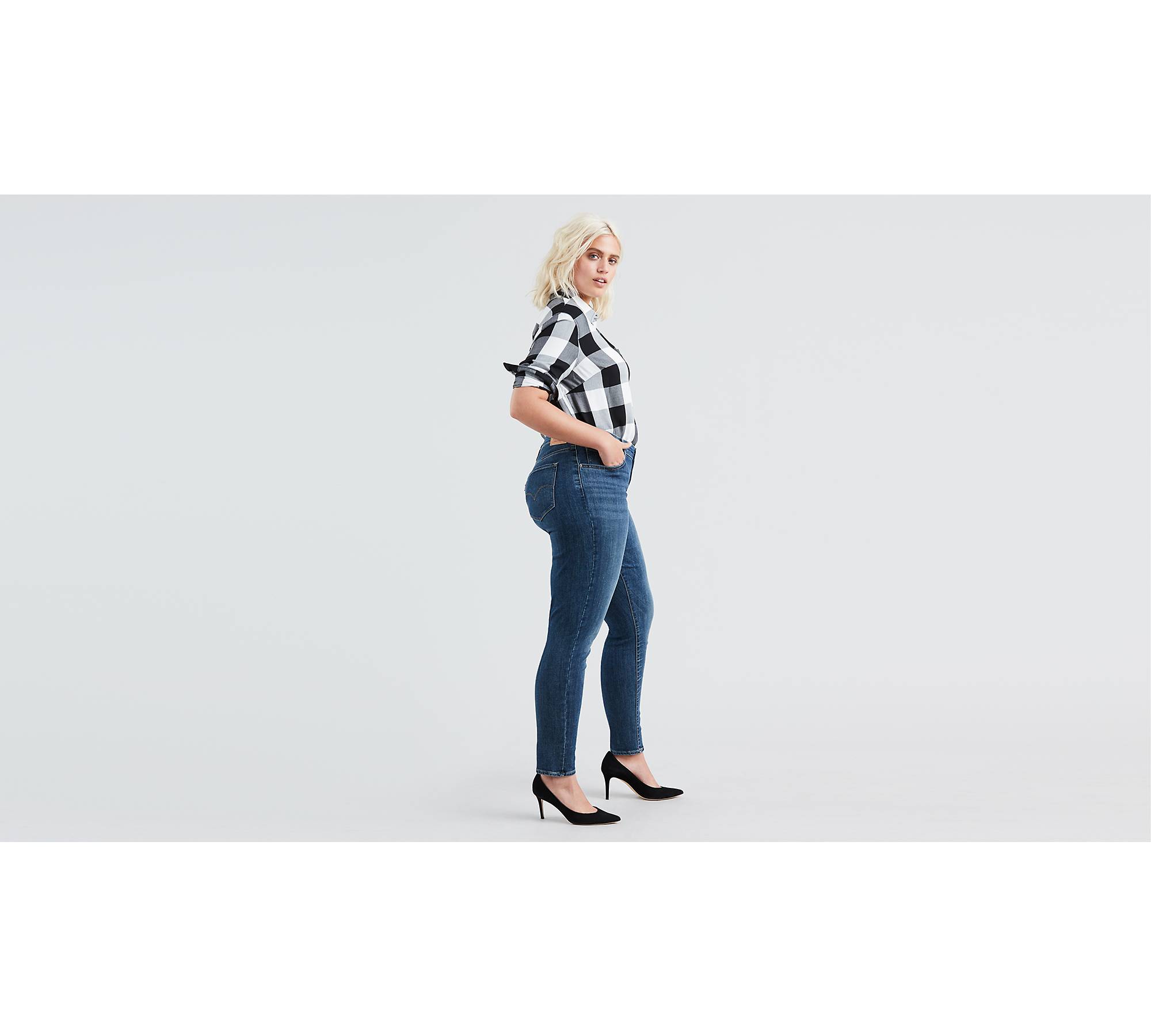 711 Skinny Women's Jeans (plus Size) - Medium Wash | Levi's® US