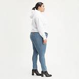 711 Skinny Laser Printed Women's Jeans (Plus Size) 3