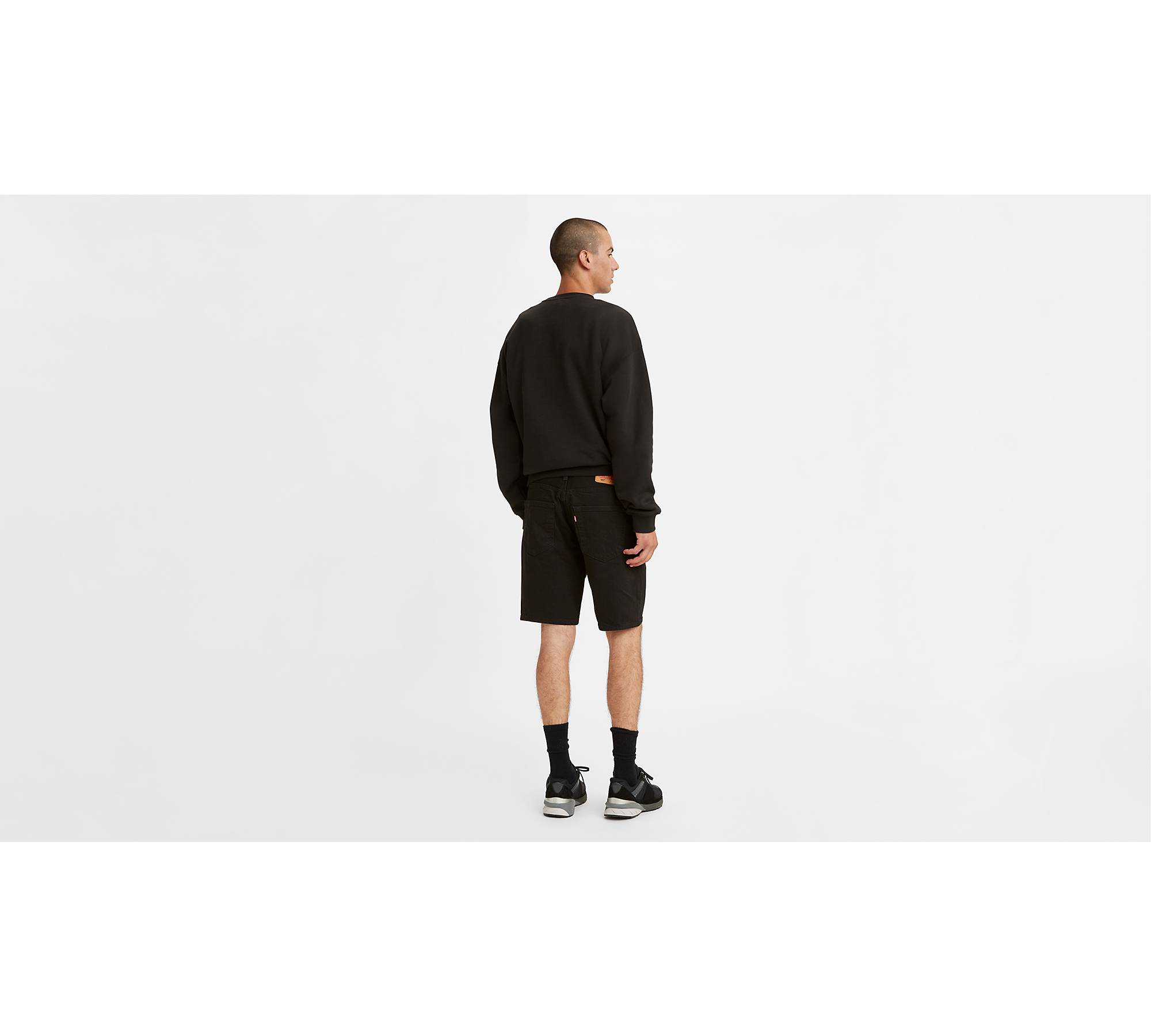 501® Original Fit Hemmed Black | Levi\'s® Shorts US Men\'s - 9
