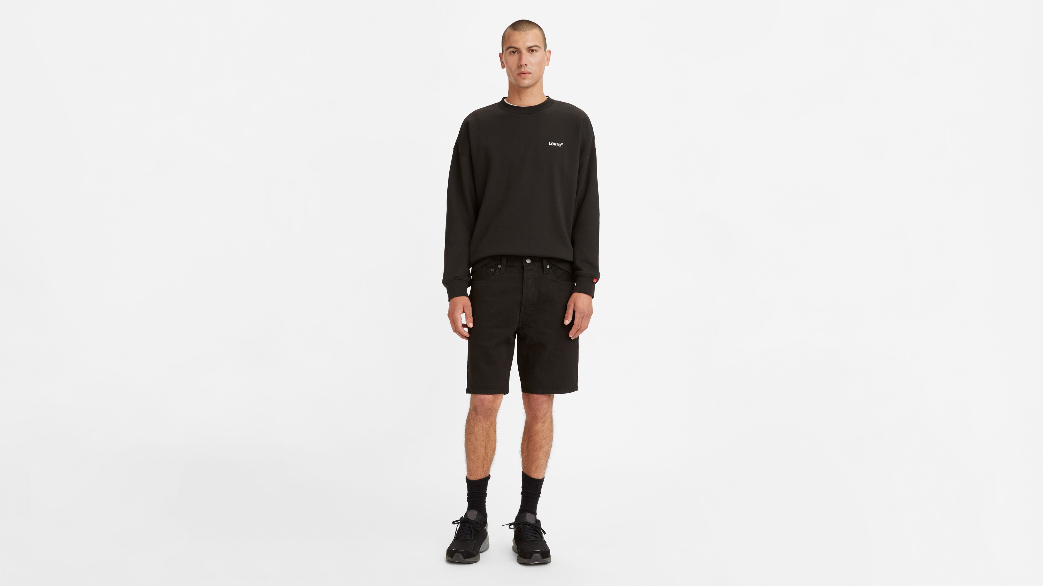 black levi 501 shorts mens