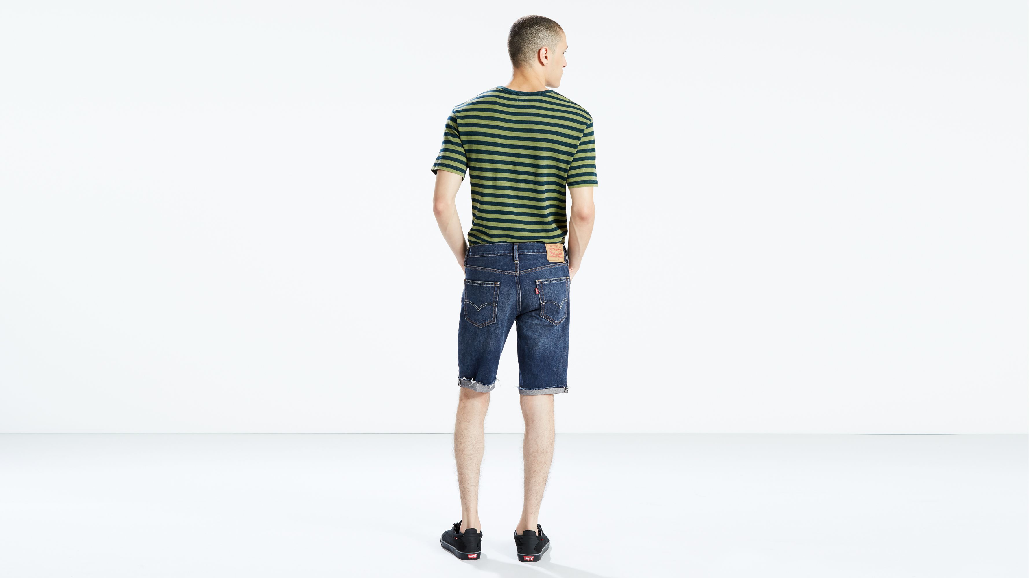 511 men's slim cutoff shorts