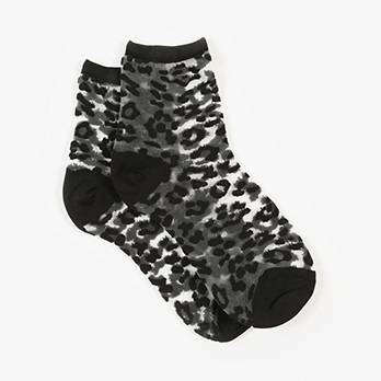 Levi's® Sock- Transparent Leopard (1 Pair) 1