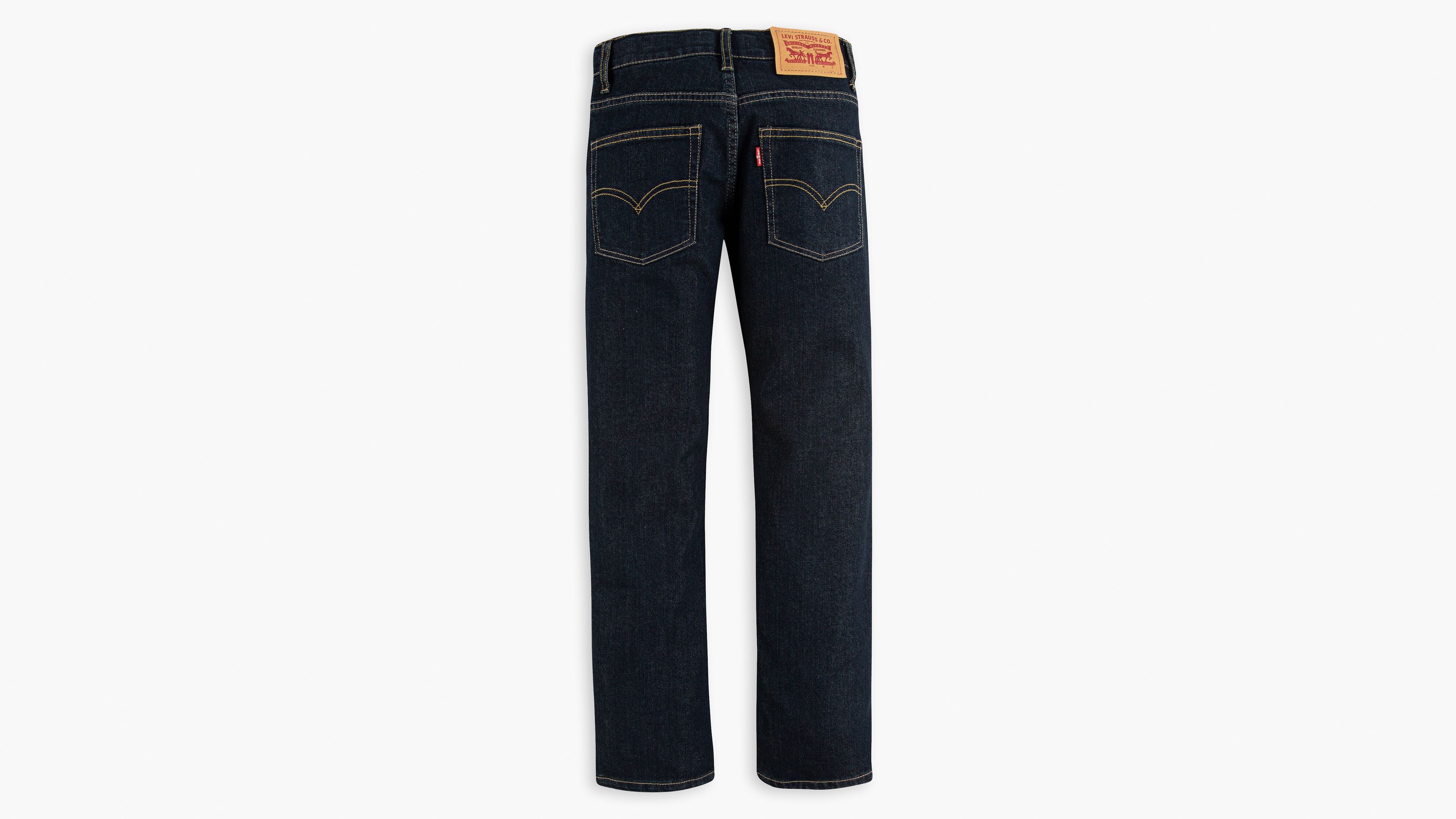514™ Straight Fit Big Boys Jeans (820) Black Levi's® US