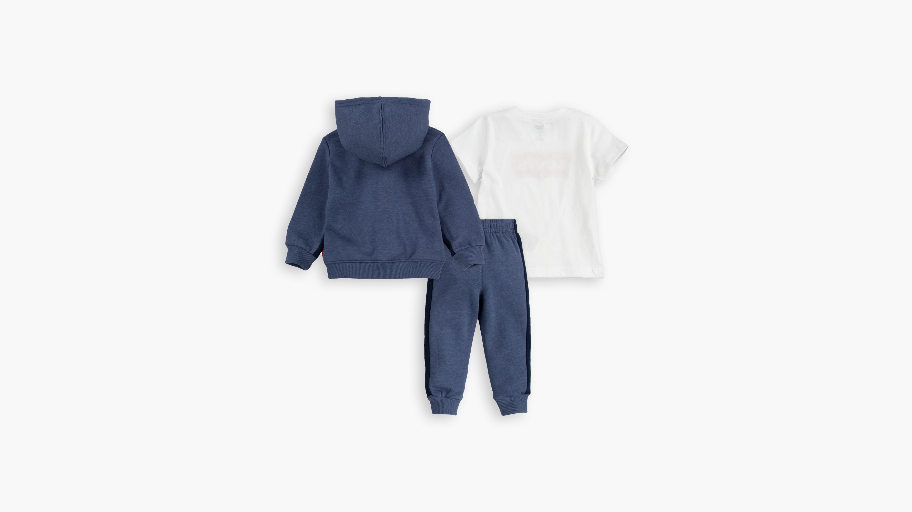 Baby Boys Fleece Logo 3piece Set Blue Levi's® US