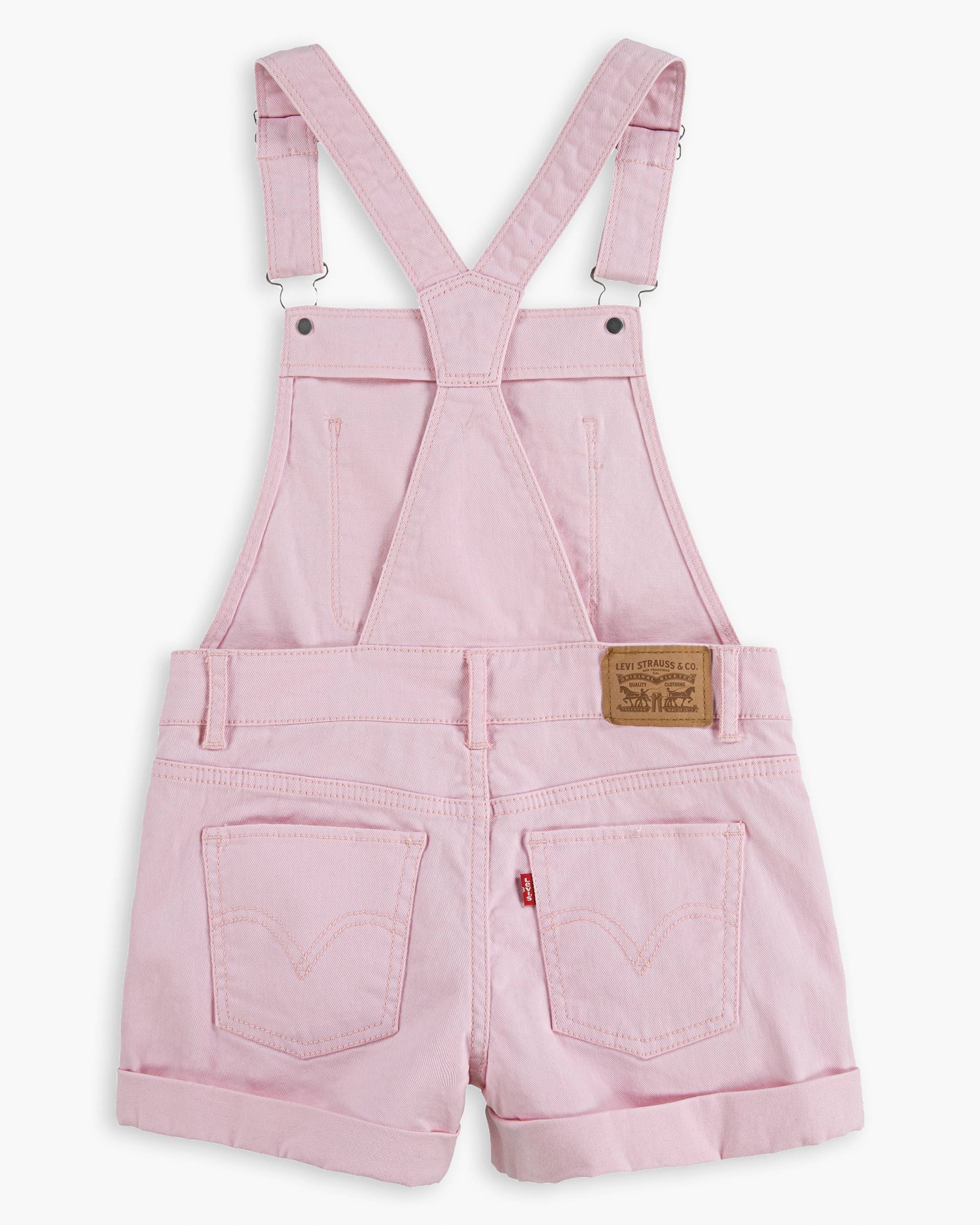 Big Girls 7-16 Denim Shortalls 2