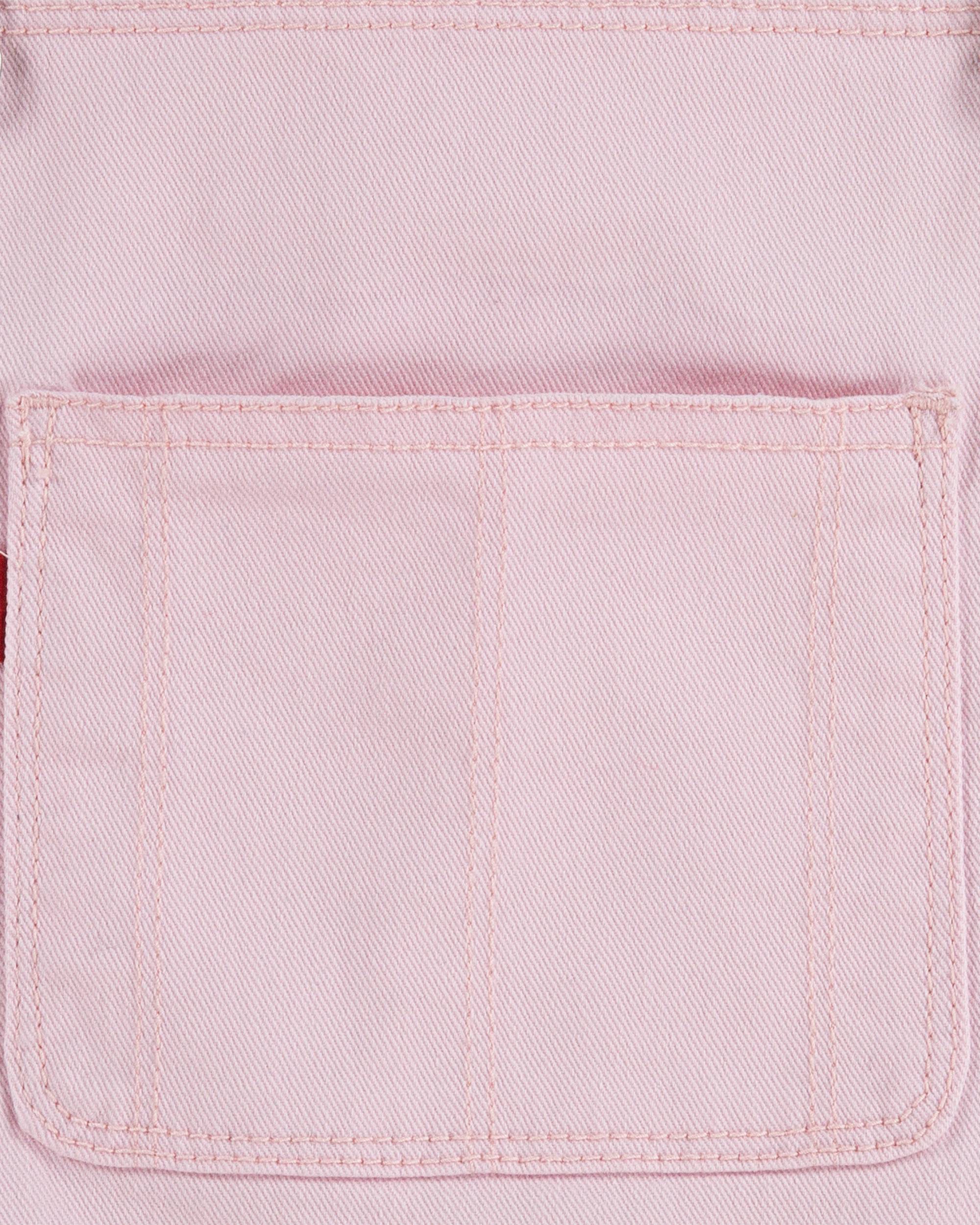 Big Girls 7-16 Denim Shortalls 3