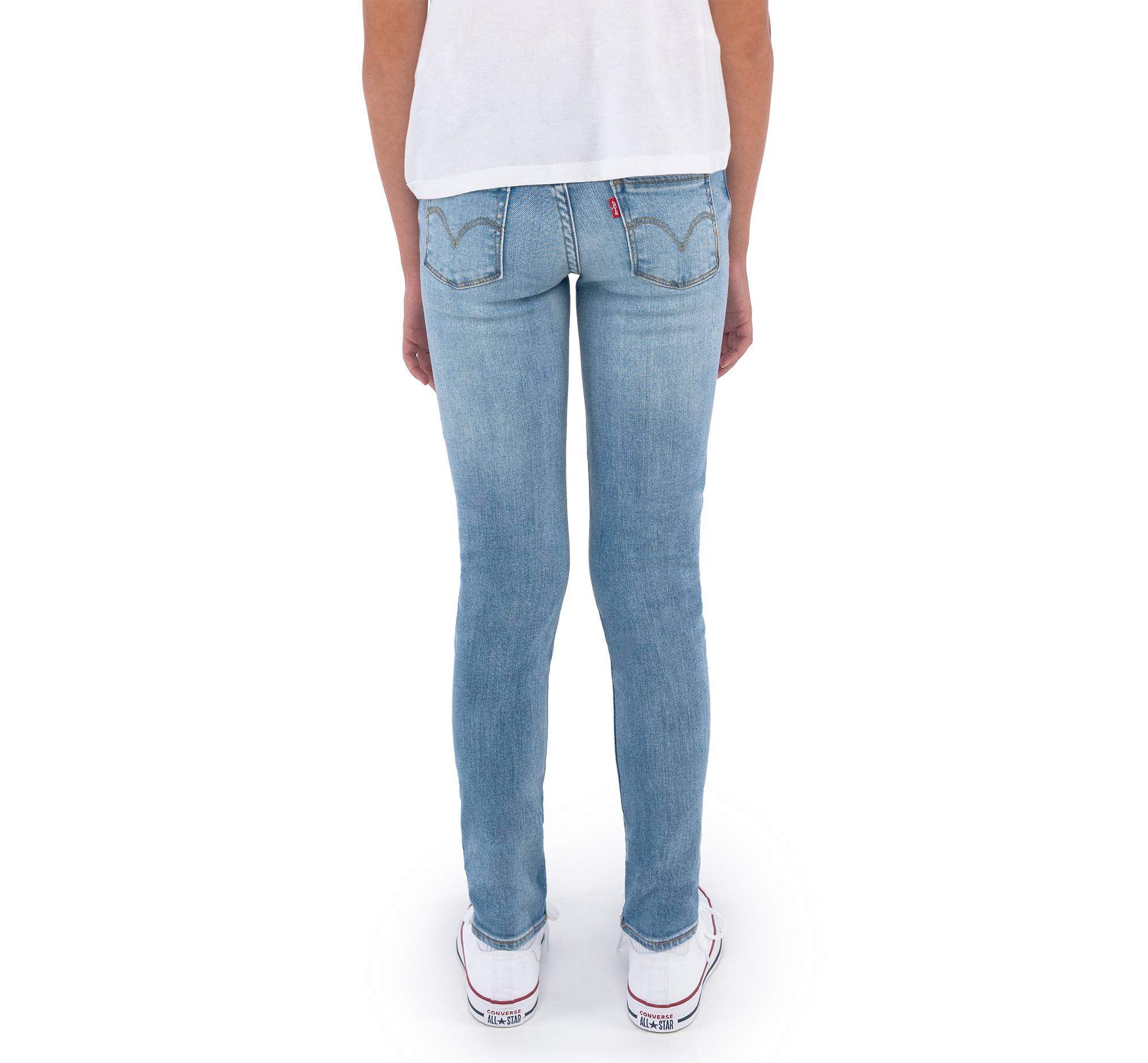 710 Super Skinny Fit Big Girls Jeans 7-16 - Medium Wash | Levi's® US