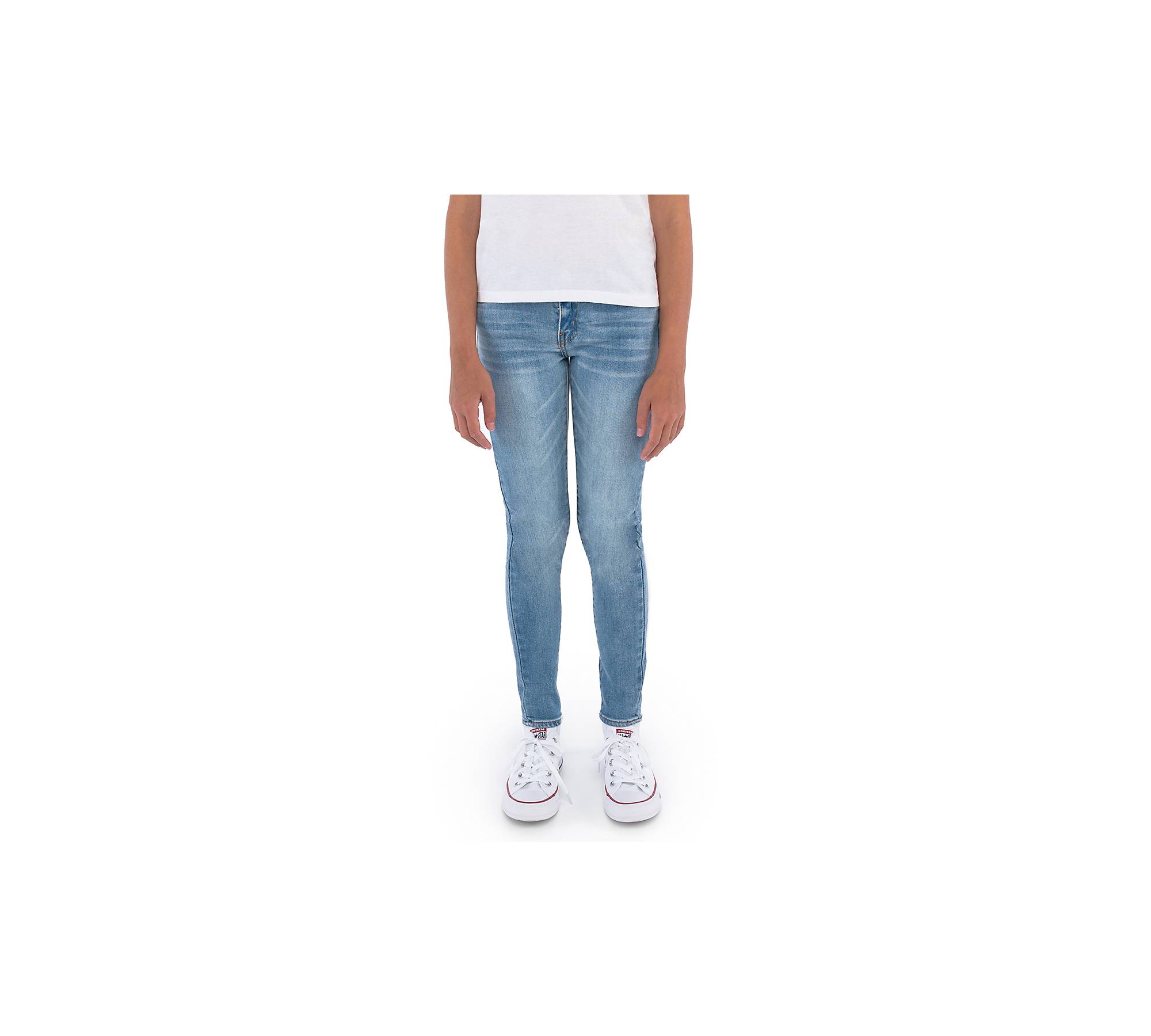 710 Super Skinny Big Girls Jeans 7-16 - Medium Wash | Levi's® US