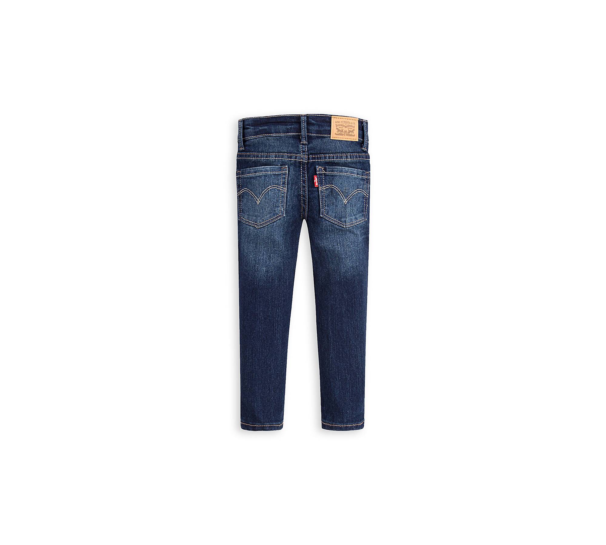 710 Super Skinny Toddler Girls Jeans 2t-4t - Dark Wash | Levi's® US