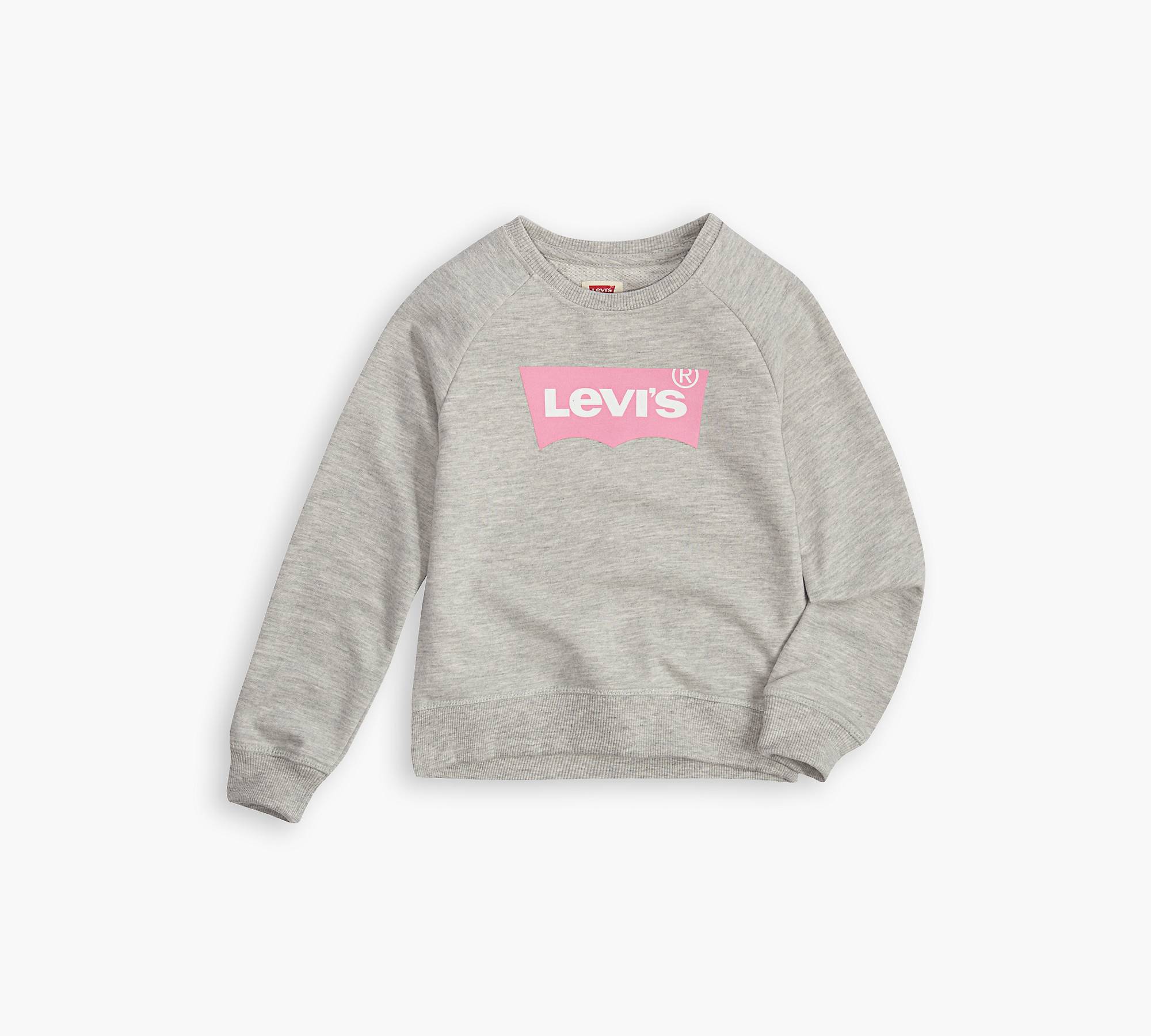 Little Girls 4-6x Levi’s® Logo Pullover Sweatshirt 1