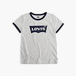 Big Girls S-XL Levi’s® Retro Ringer Tee Shirt 1