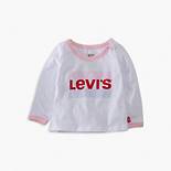 Baby Girls Long Sleeve Ringer Tee Shirt 1