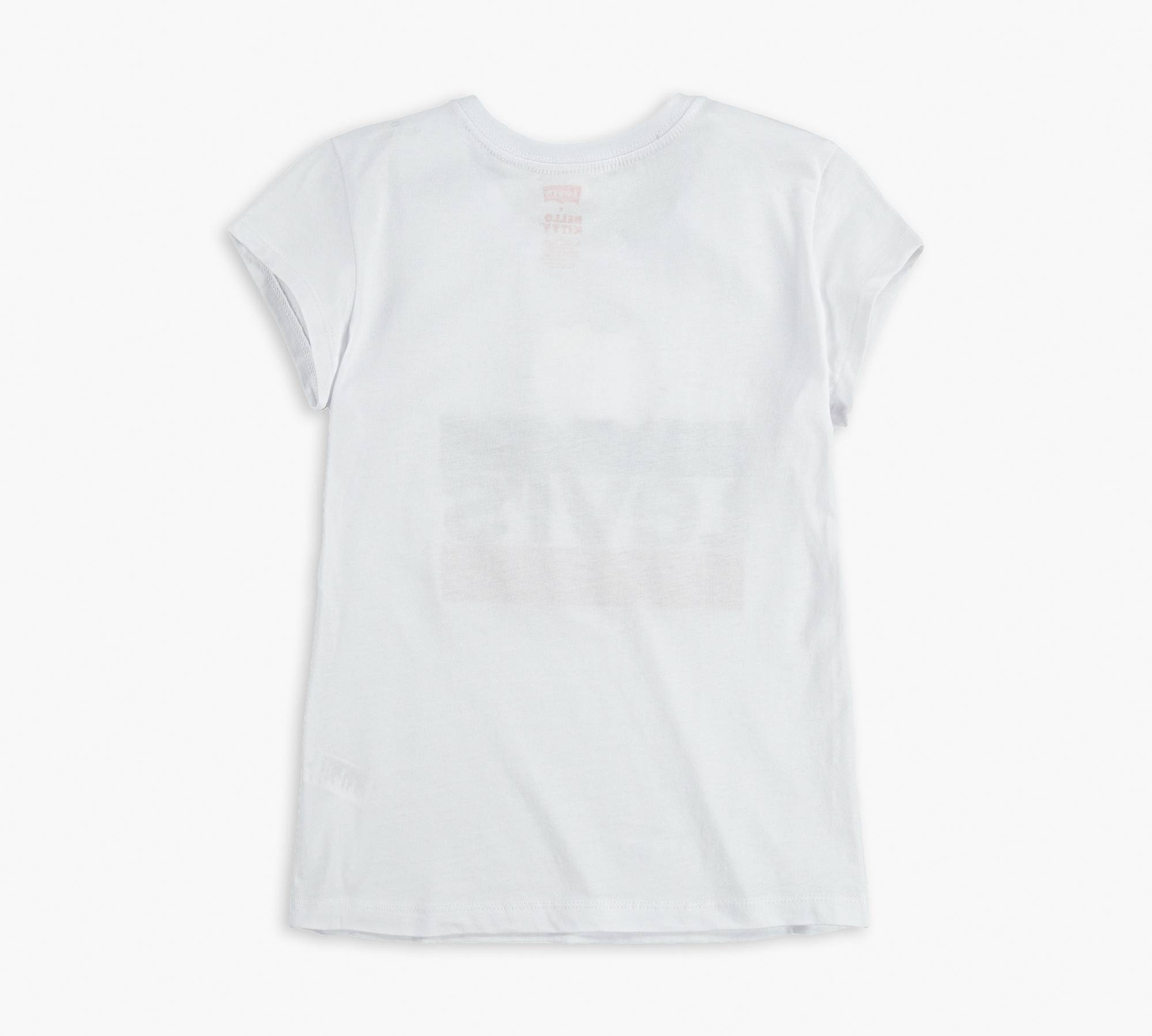 Big Girls Levi's® X Hello Kitty Sportswear Logo Tee Shirt - White ...