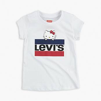Toddler Girls 2T-4T Levi's® x Hello Kitty Sportswear Logo Tee Shirt 1
