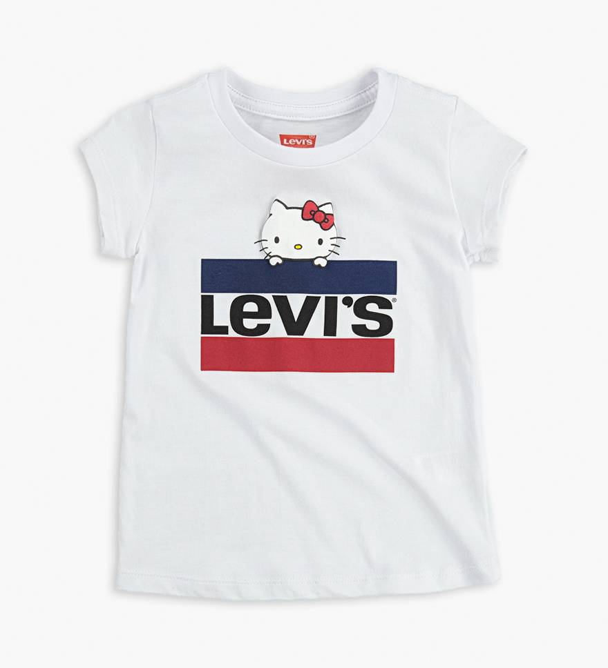Toddler Girls 2T-4T Levi's® x Hello Kitty Sportswear Logo Tee Shirt 1