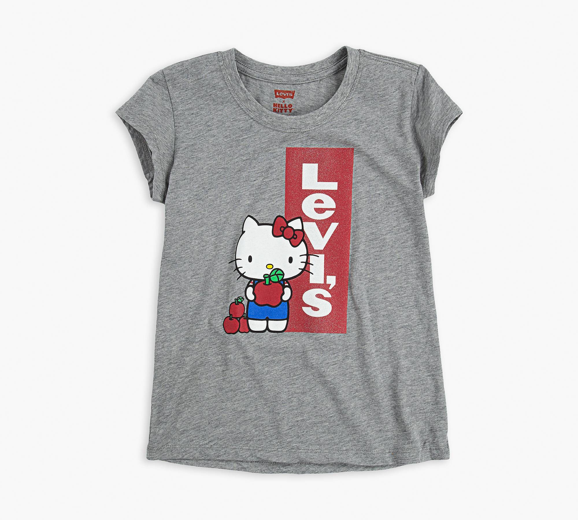 Big Girls Levi's® x Hello Kitty Red Tab Tee Shirt 1