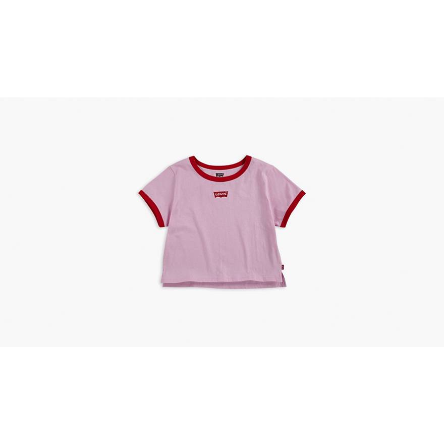 Big Girls Classic Levi's® Logo Cropped Tee Shirt 1