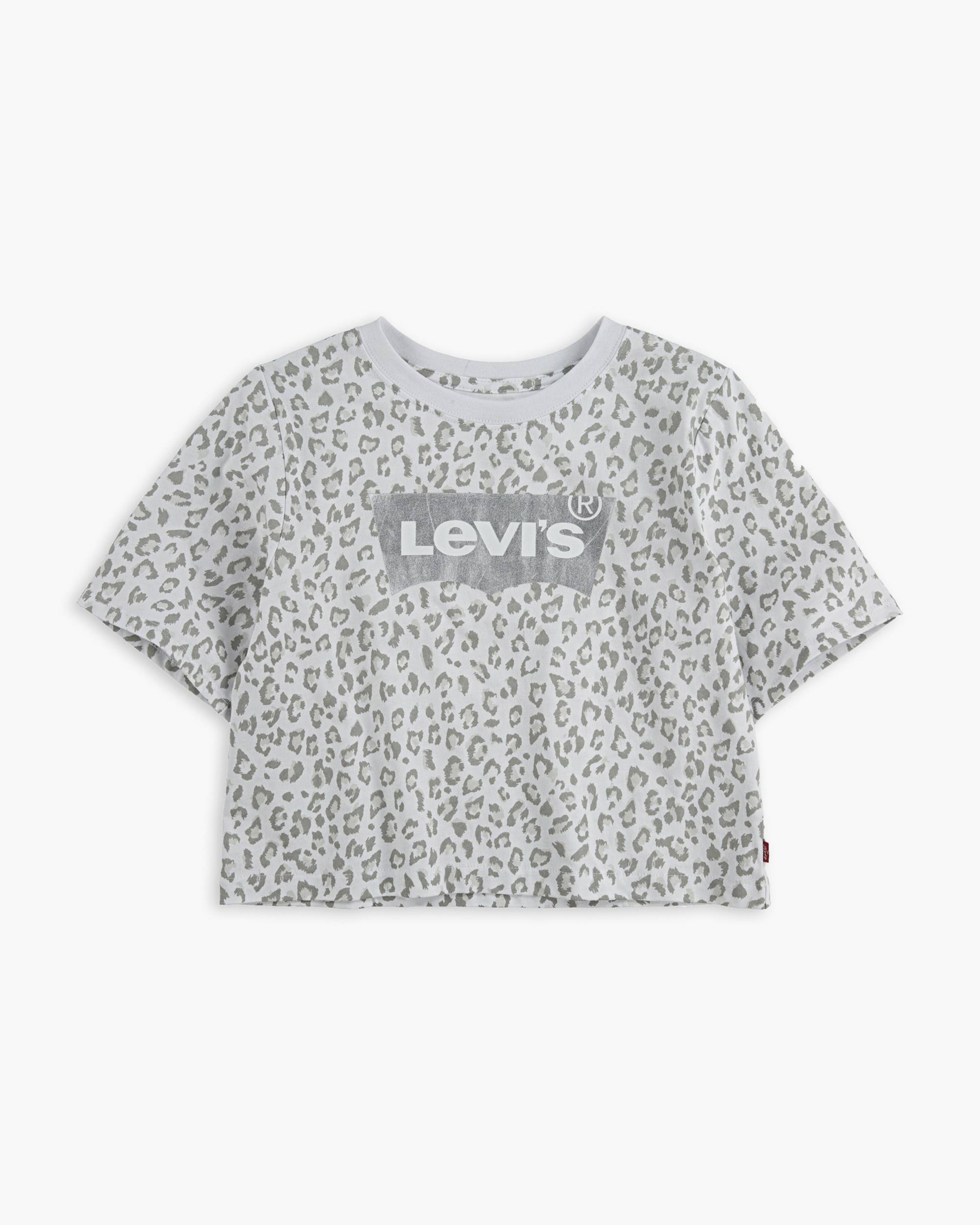 Little Girls 4-6x Leopard High Rise Top 1
