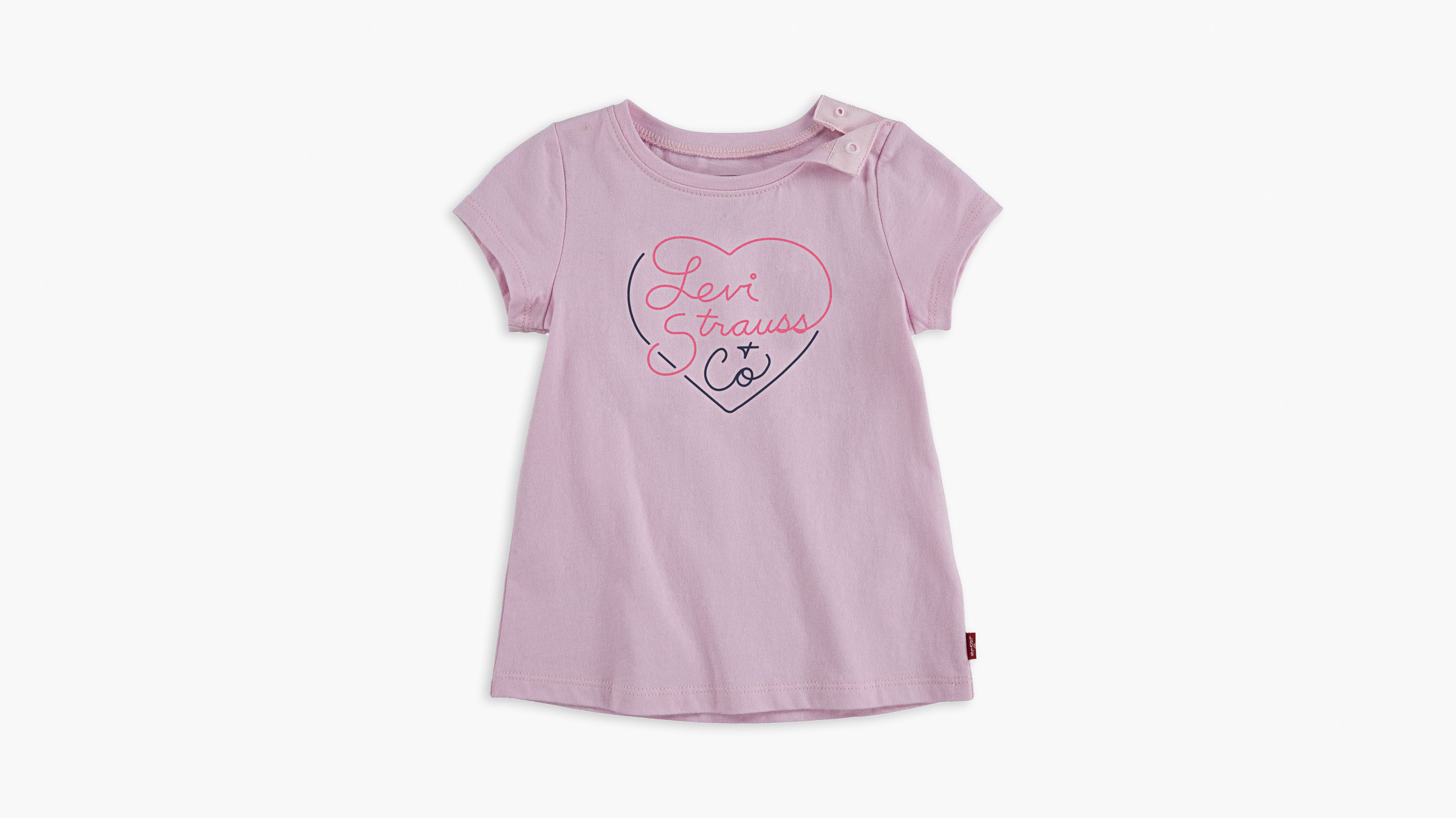 Jet Set Heart Baby Tee