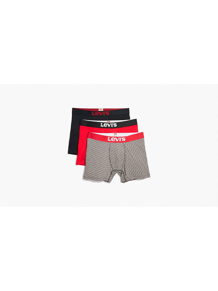Levi’s® 3-pack Boxer Briefs - Red | Levi's® US