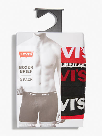 Top 48+ imagen levi’s boxer brief 3 pack