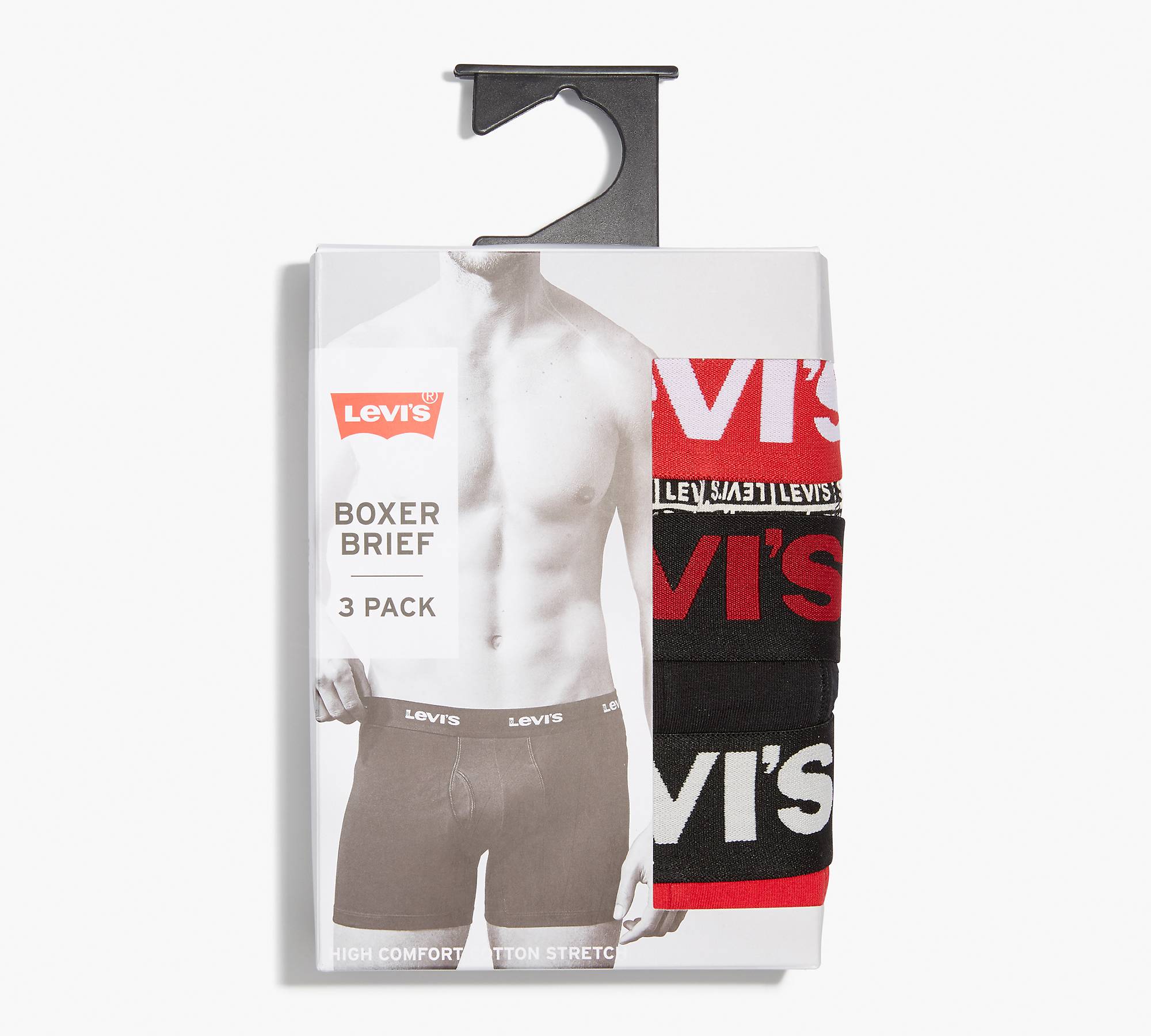 Levi\'s® 3-pack Boxer Briefs - Red | Levi\'s® US