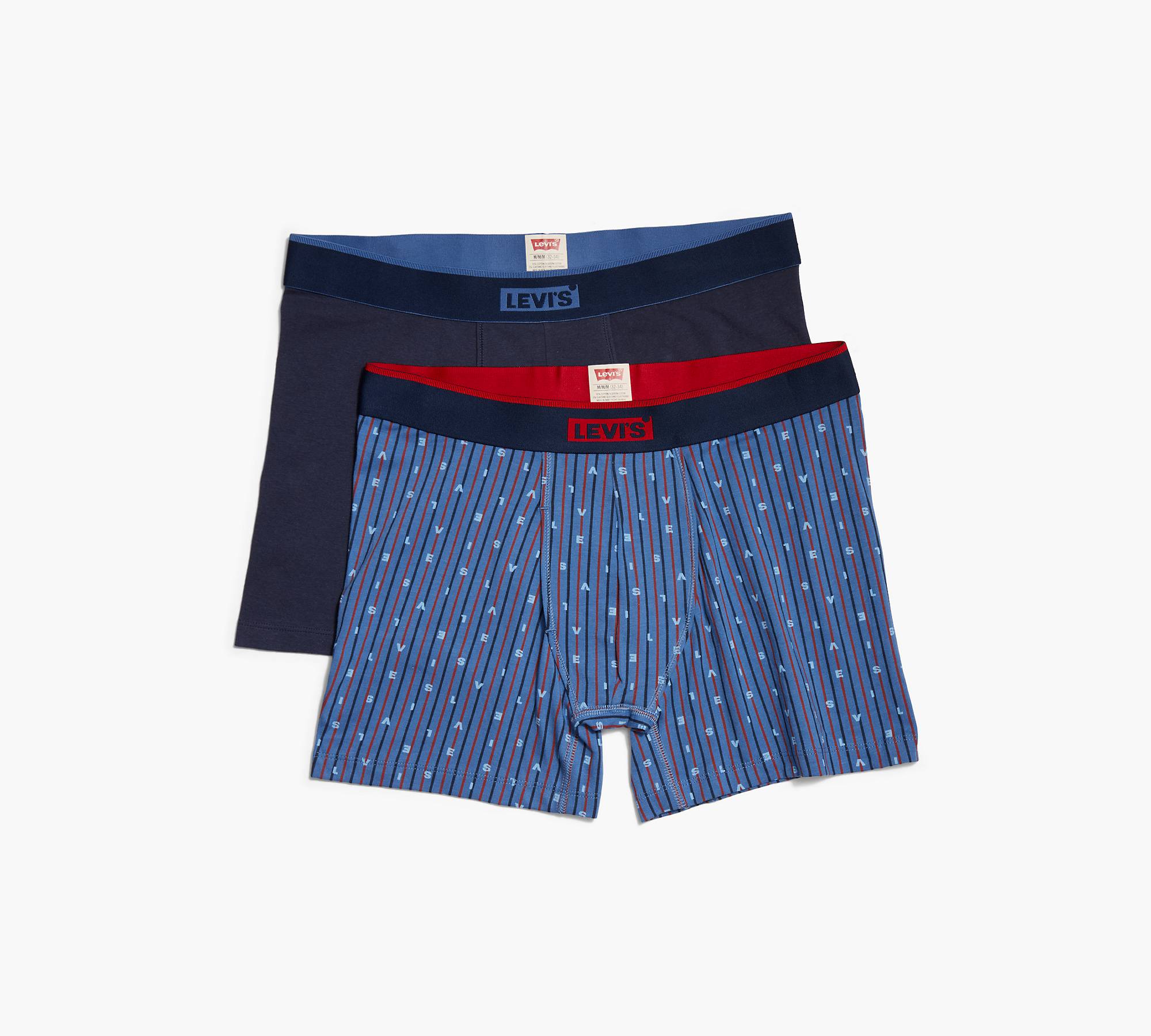 Levi’s® 2-Pack Printed Boxer Briefs 1