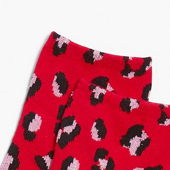 Leopard Print Short Socks 3