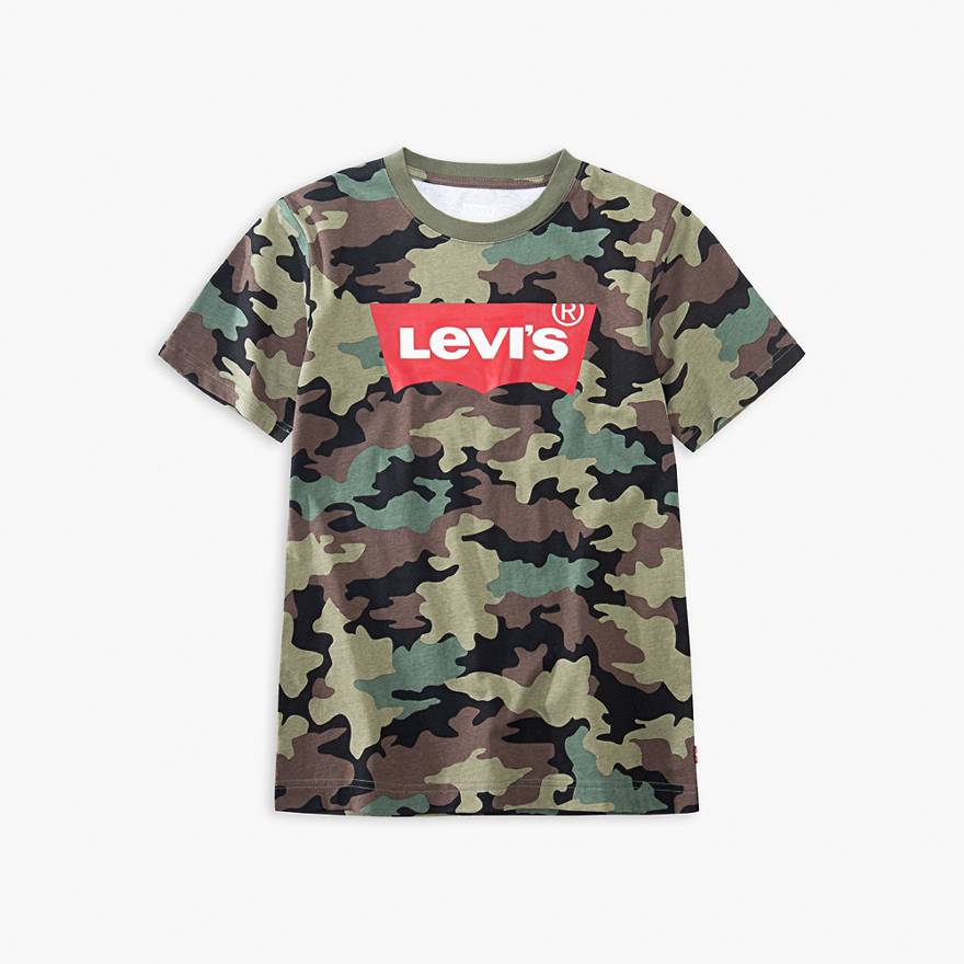 Little Boys 4-7x Camo Levi's® Logo Tee Shirt 1