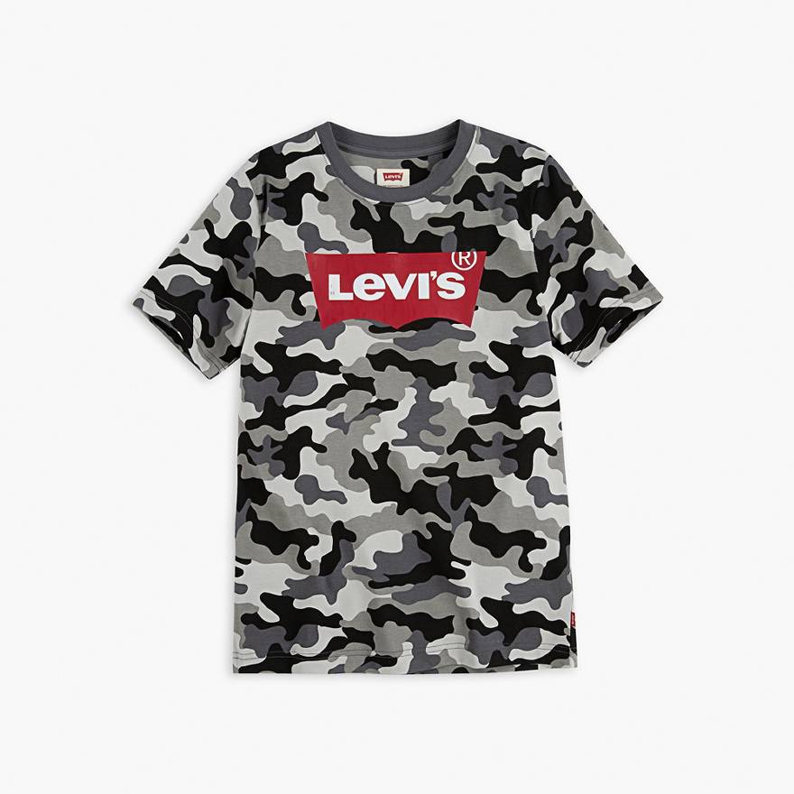 Big Boys Camo Levi's® Logo Tee Shirt 1